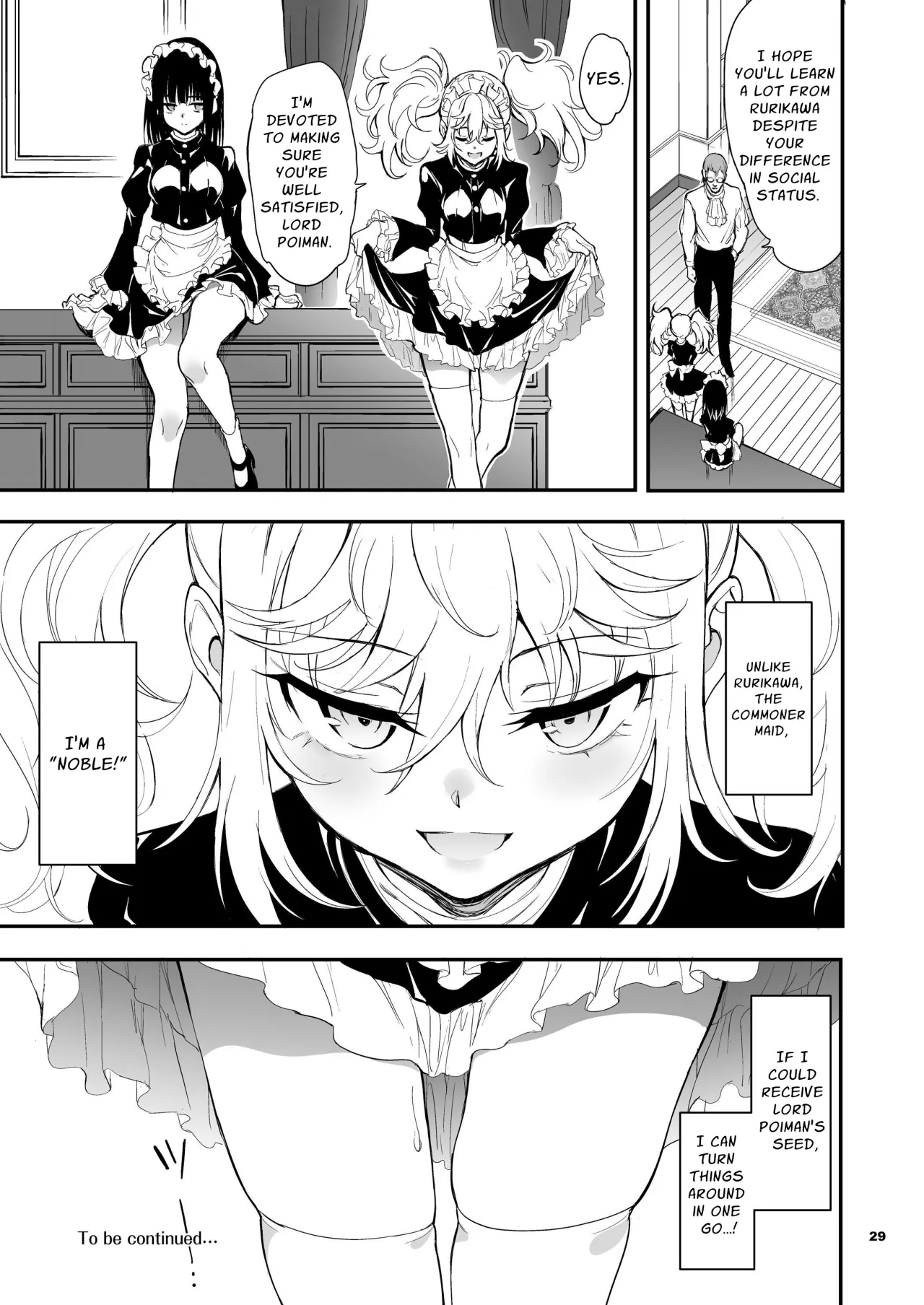 Maid Kyouiku. 8 -Botsuraku Kizoku Rurikawa Tsubaki- 29