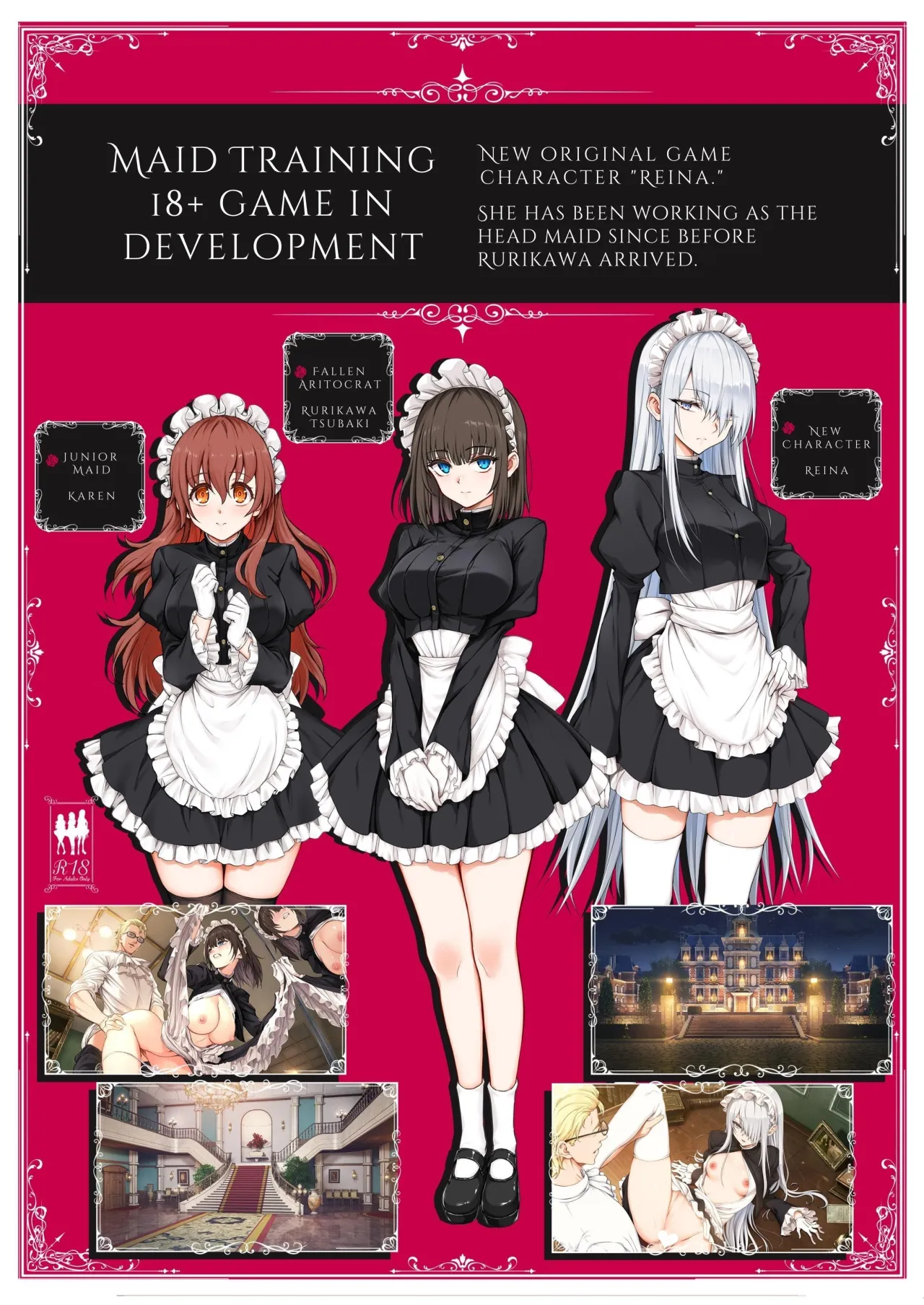 Maid Kyouiku. 8 -Botsuraku Kizoku Rurikawa Tsubaki- 30