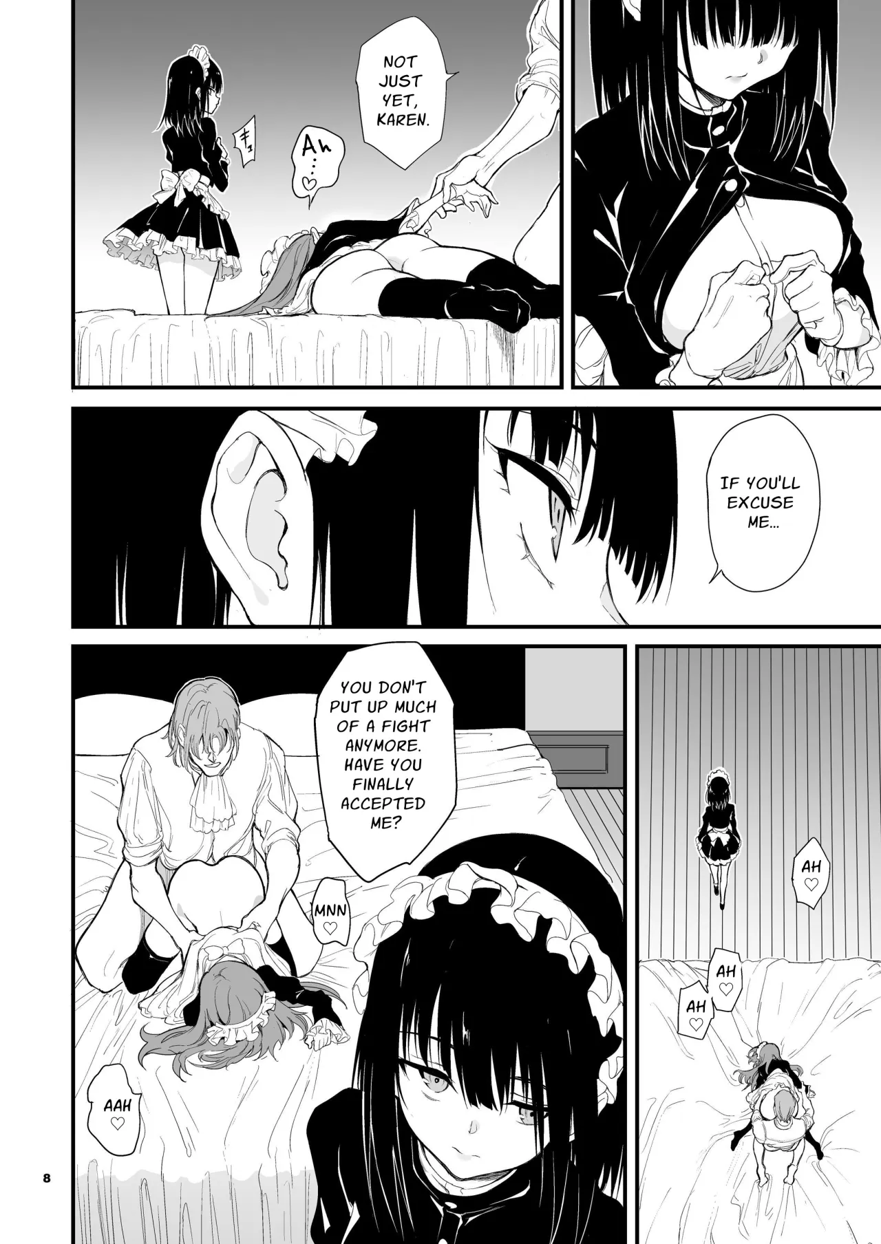 Maid Kyouiku. 8 -Botsuraku Kizoku Rurikawa Tsubaki- 8