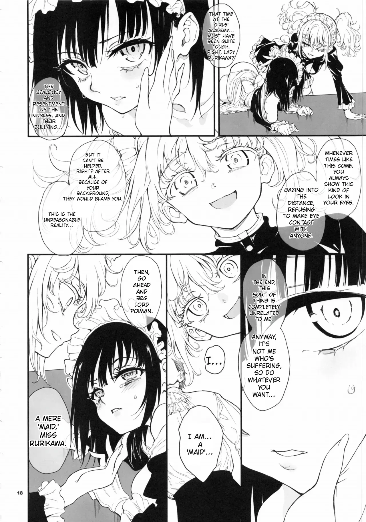 Maid Kyouiku. 9 -Botsuraku Kizoku Rurikawa Tsubaki- 18