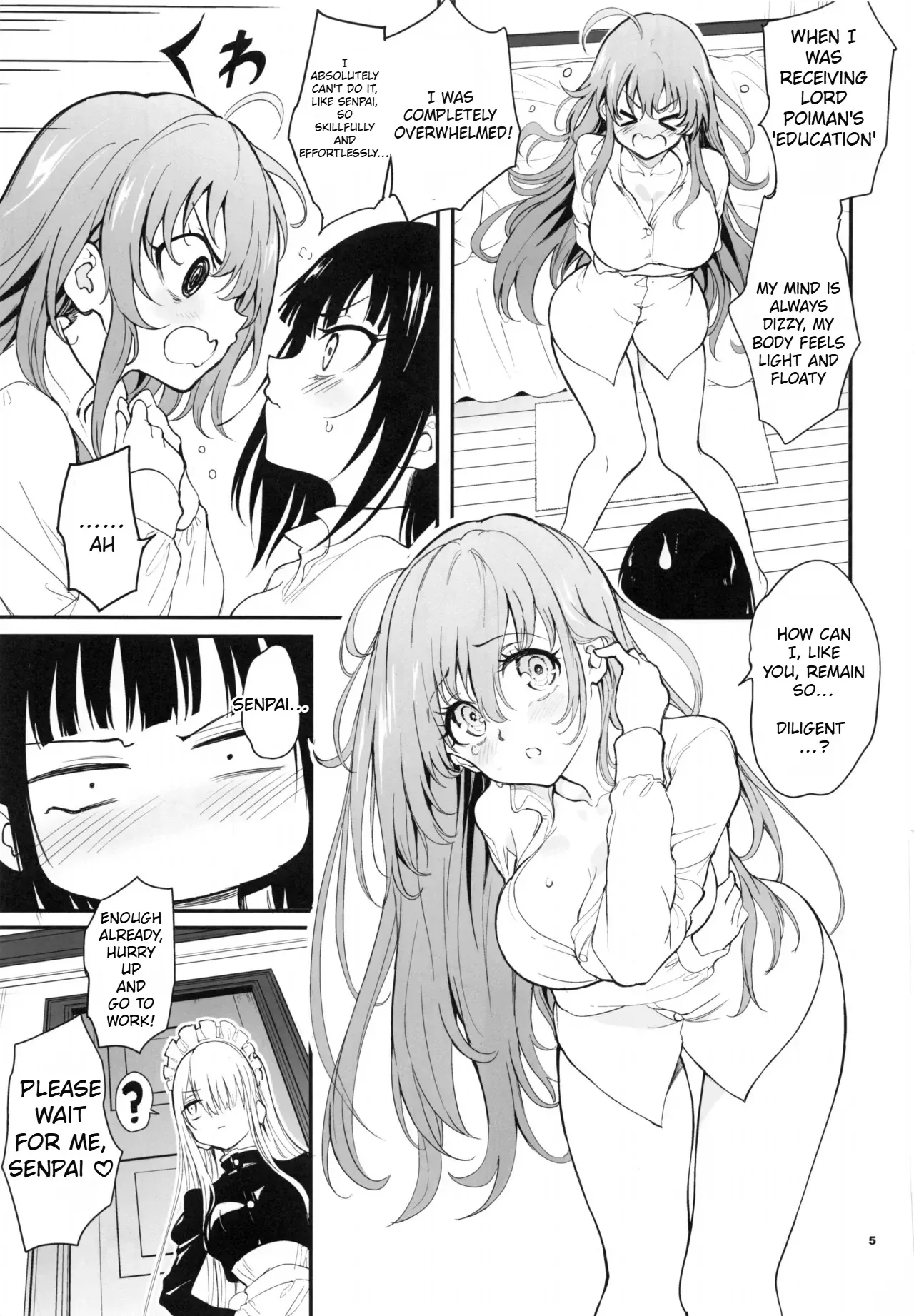 Maid Kyouiku. 9 -Botsuraku Kizoku Rurikawa Tsubaki- 5