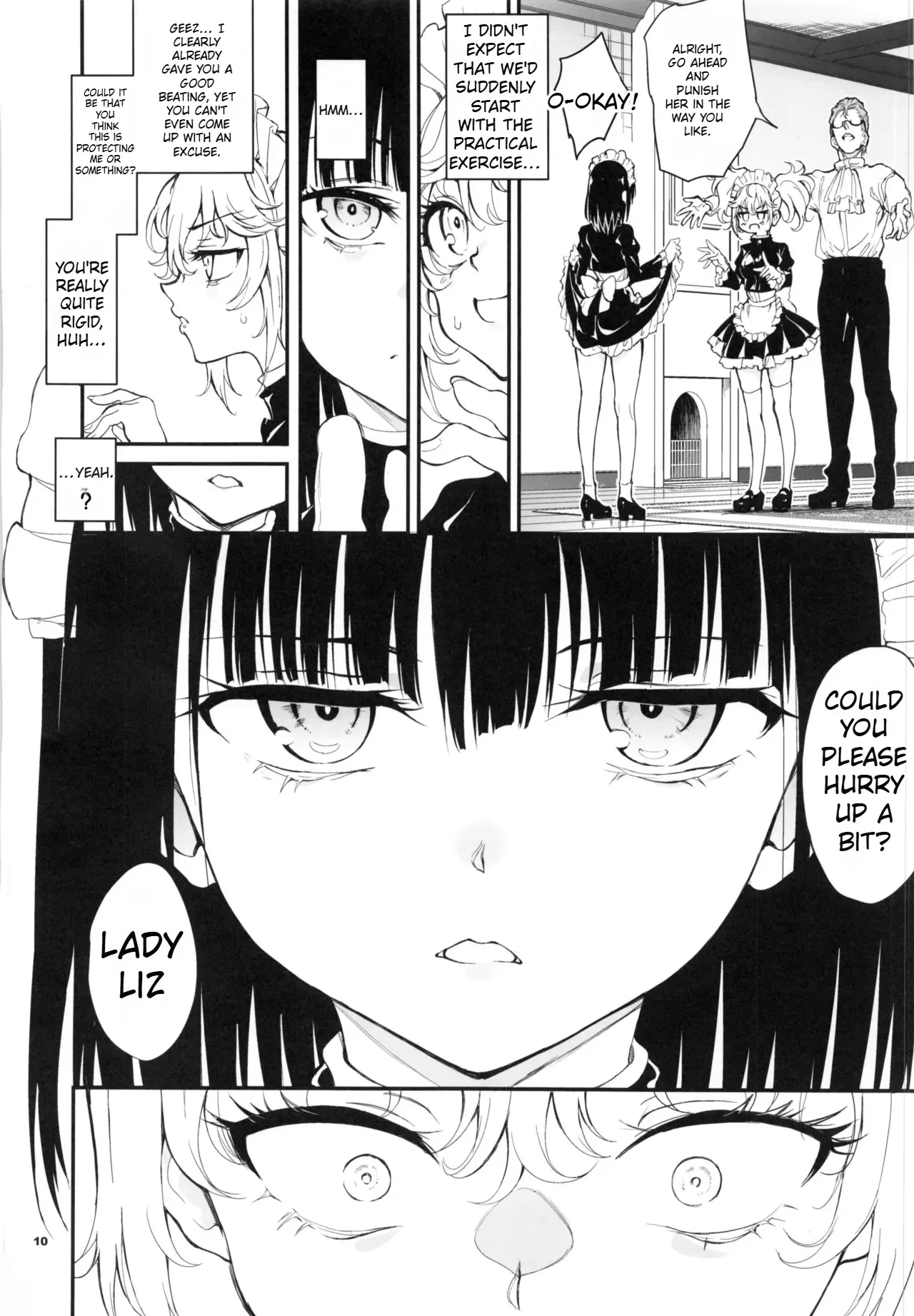 Maid Kyouiku. 9 -Botsuraku Kizoku Rurikawa Tsubaki- 10