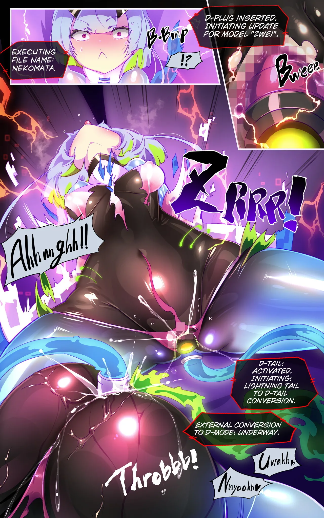 Majime na Tensei Nyotaika Android ga Kairaku-zeme no Hate ni Bakunyuu Akuochi Suru Manga ~Purikketsuana Zwei~ 11