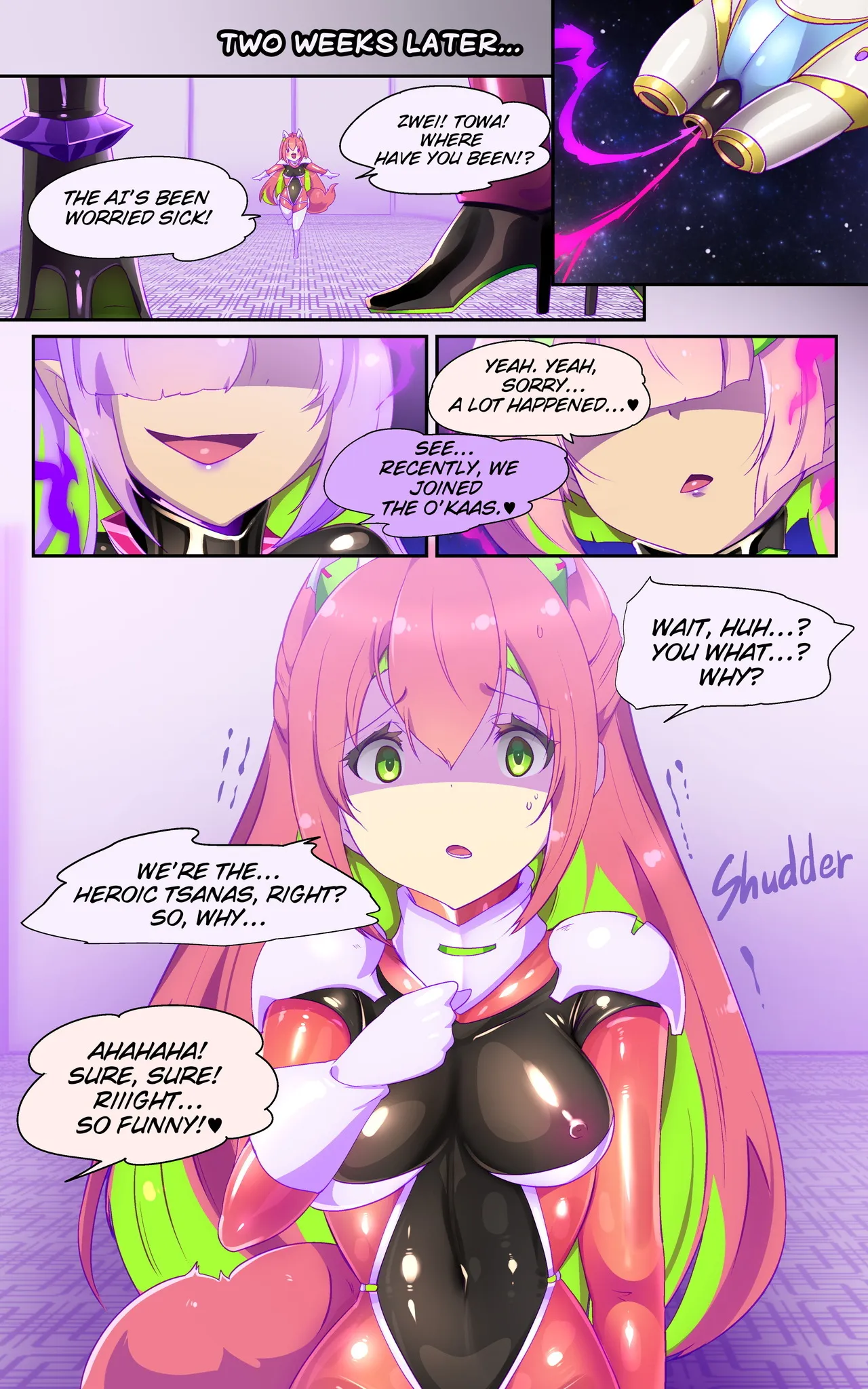 Majime na Tensei Nyotaika Android ga Kairaku-zeme no Hate ni Bakunyuu Akuochi Suru Manga ~Purikketsuana Zwei~ 38