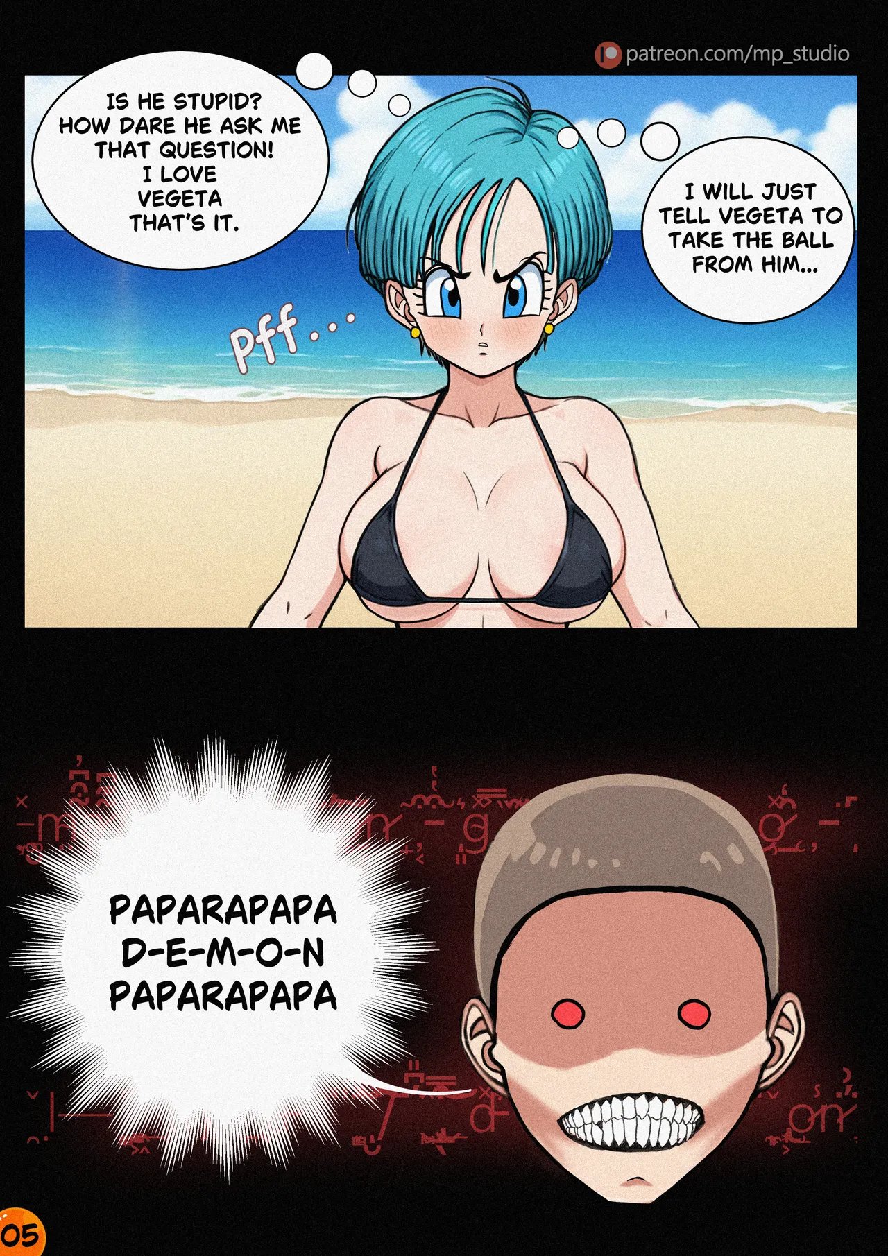 majin bulma 6