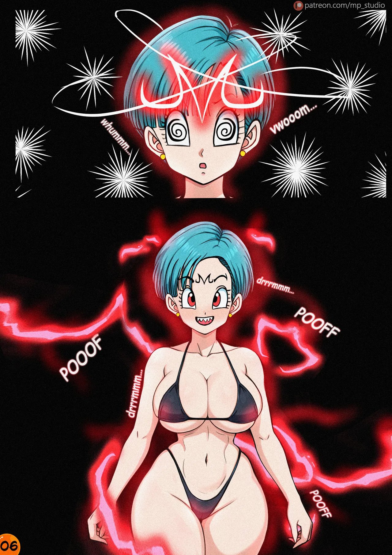 majin bulma 7