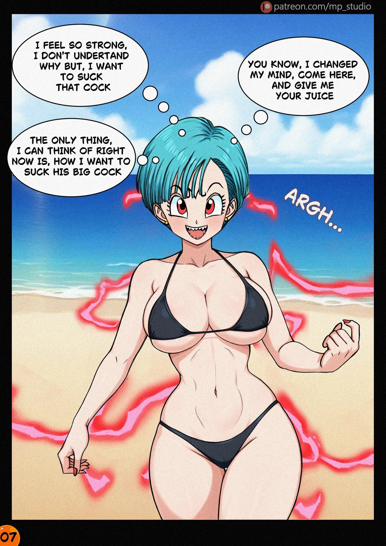 majin bulma 8