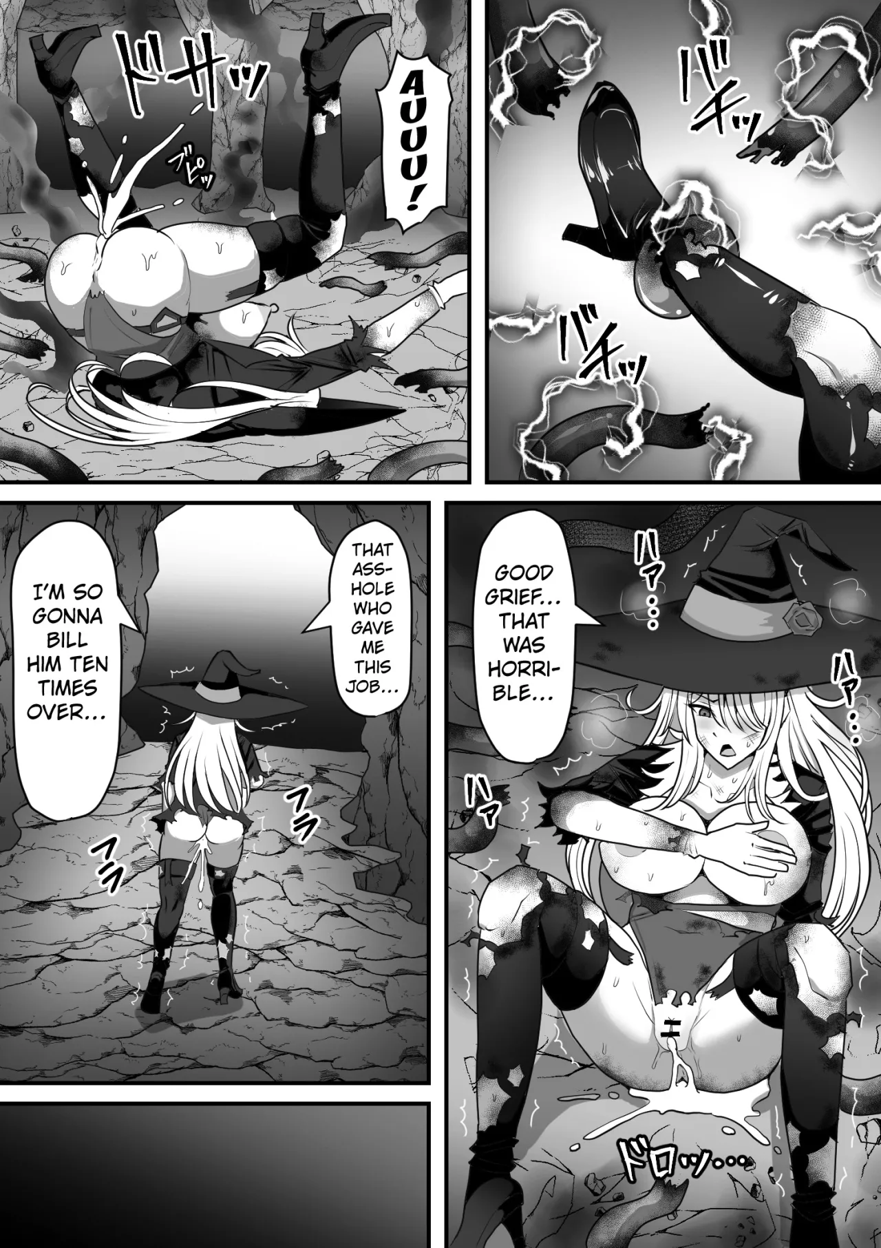 Majo ga Shokushu ni Kisei sa re Shokushu o Shussan shi Makuru Hanashi 24