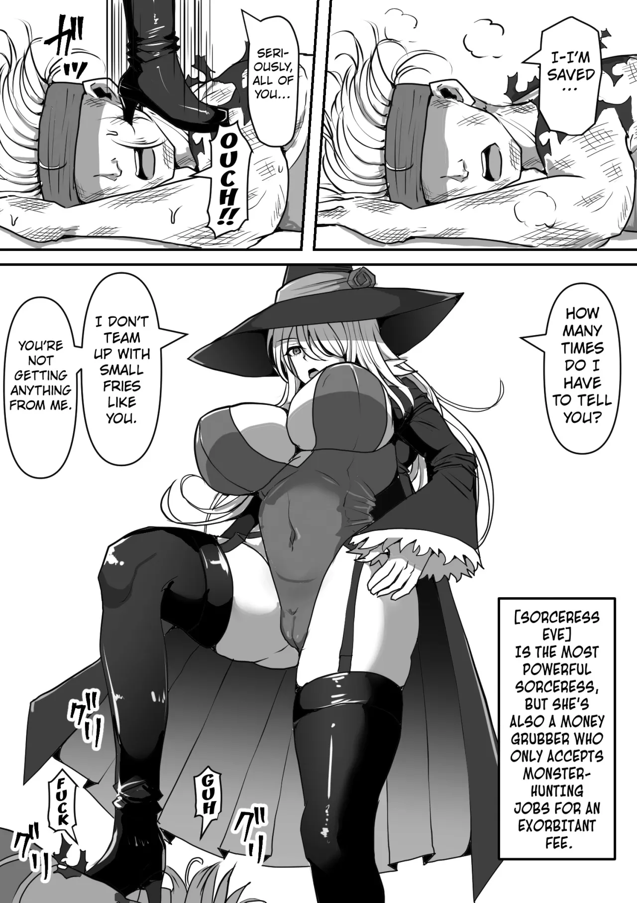Majo ga Shokushu ni Kisei sa re Shokushu o Shussan shi Makuru Hanashi 4
