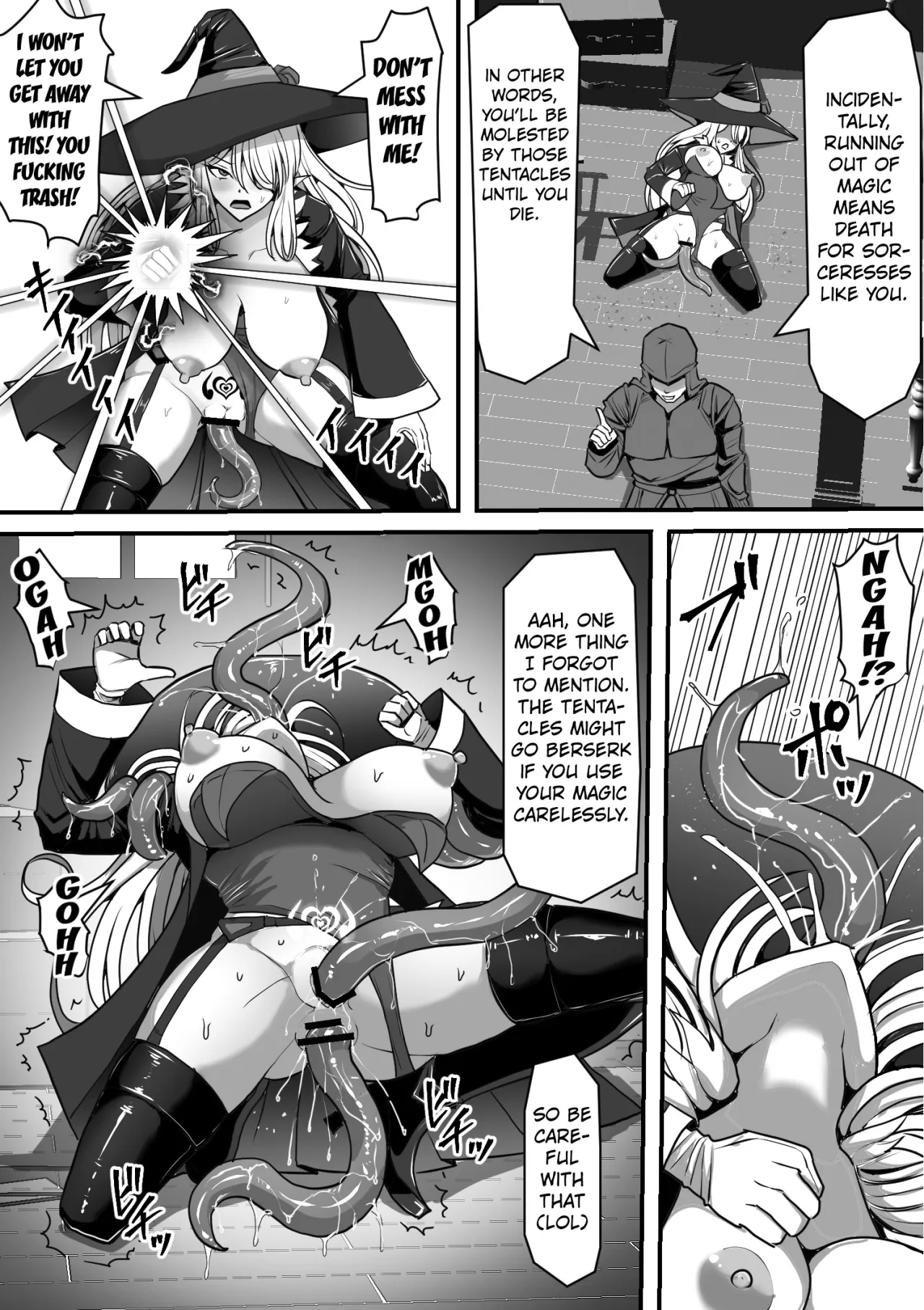 Majo ga Shokushu ni Kisei sa re Shokushu o Shussan shi Makuru Hanashi 31