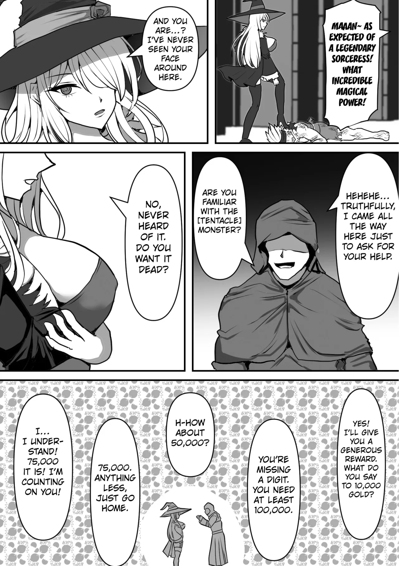 Majo ga Shokushu ni Kisei sa re Shokushu o Shussan shi Makuru Hanashi 5