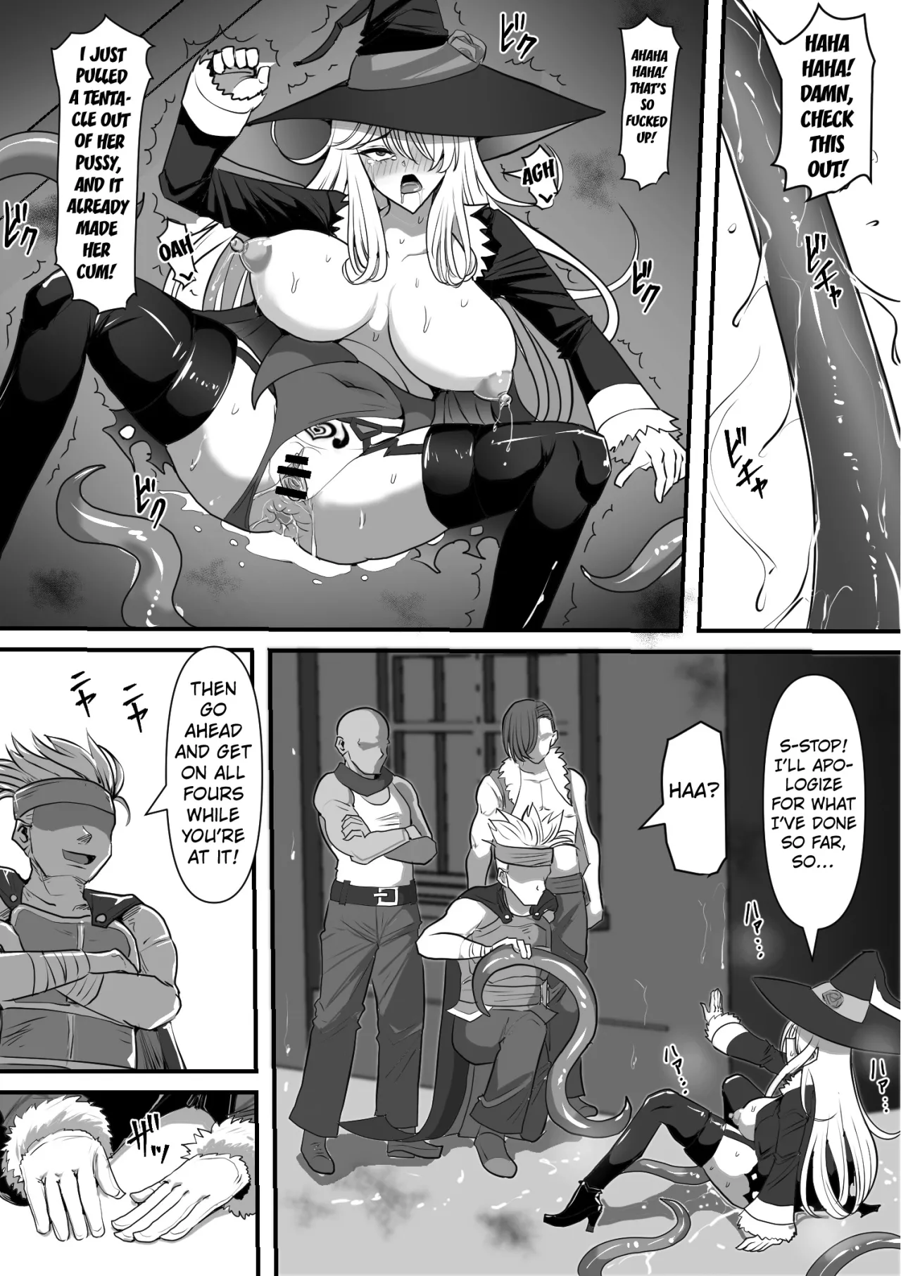 Majo ga Shokushu ni Kisei sa re Shokushu o Shussan shi Makuru Hanashi 47