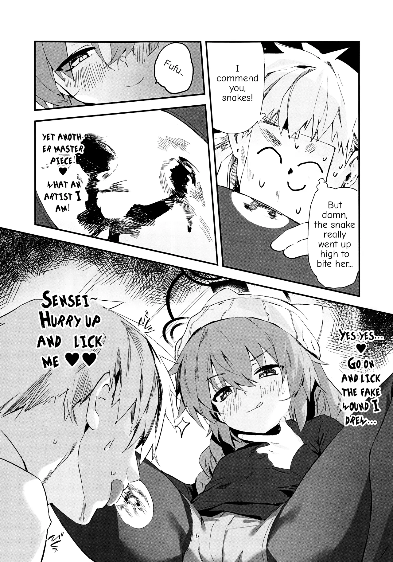 Maki, Hebi ni Kamareta!? 5