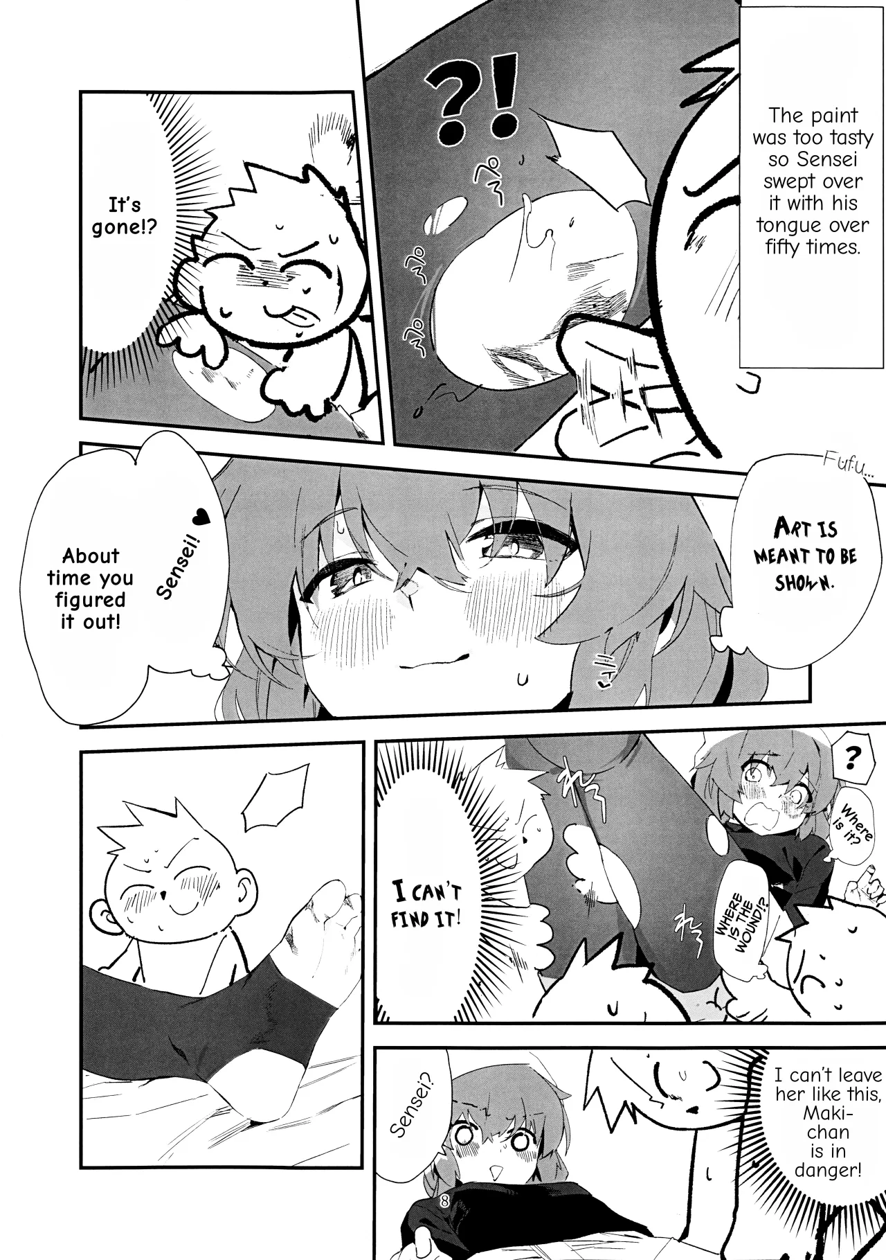 Maki, Hebi ni Kamareta!? 7