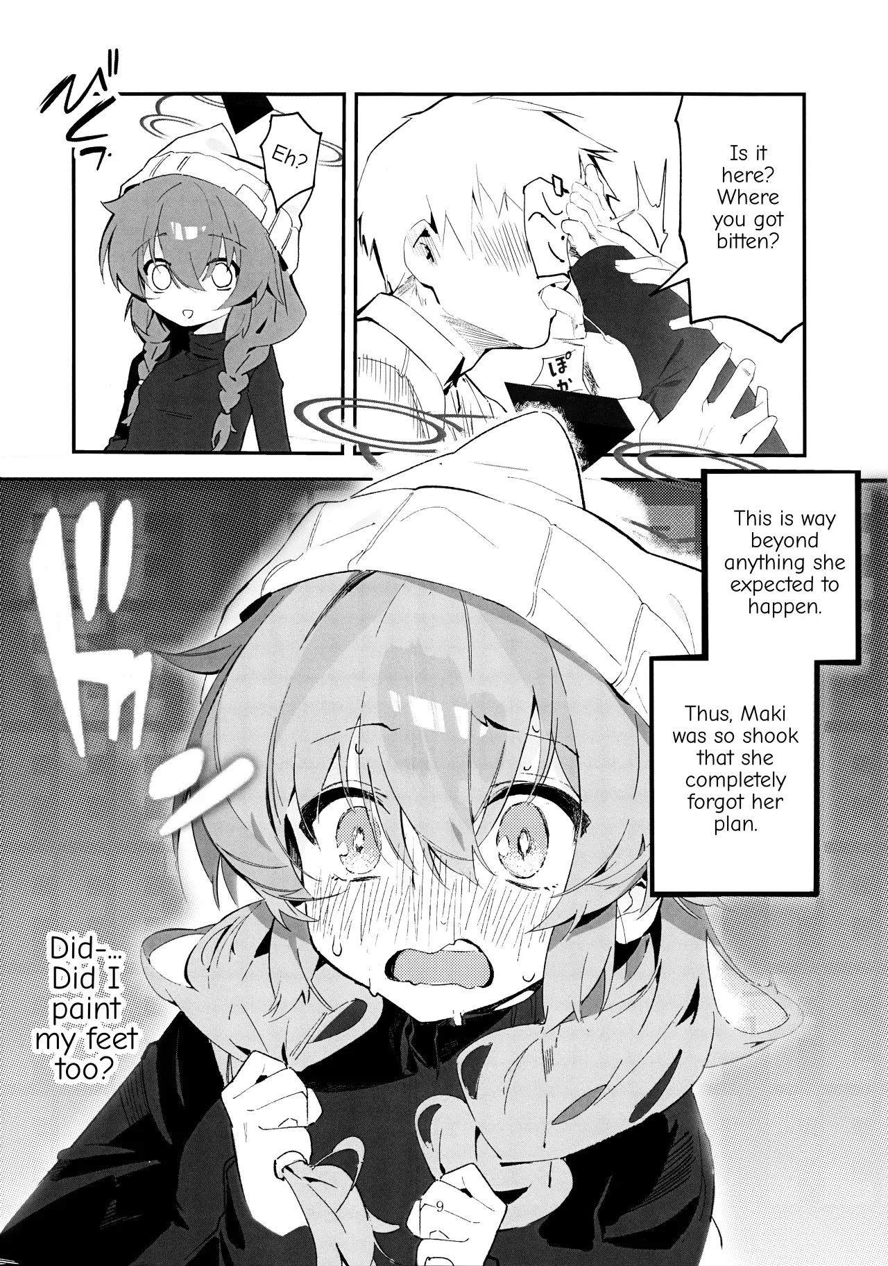Maki, Hebi ni Kamareta!? 8