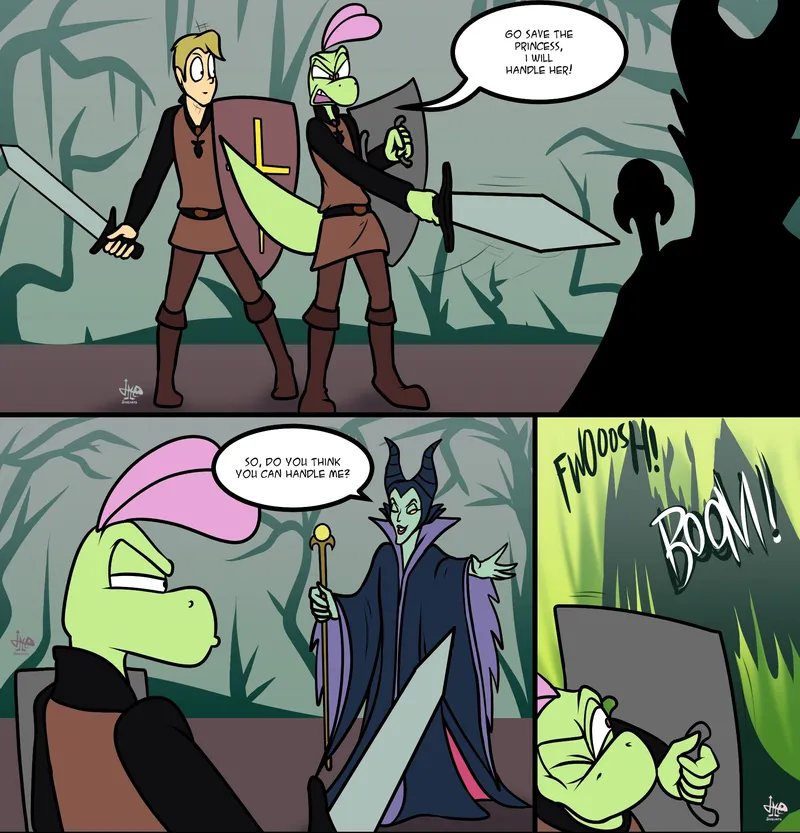 Maleficent's Fight 1