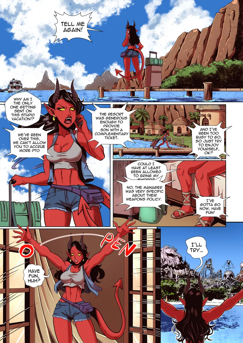 Malevola's Vacation 1 2