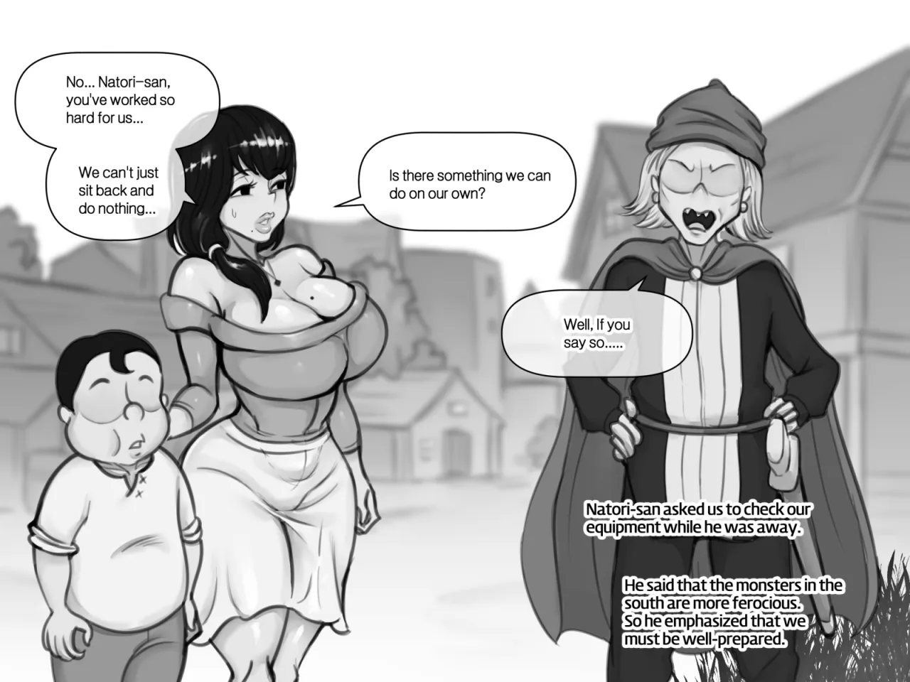 Mama and Mama's Boy gets Isekai'd Season 1 + Season 2 Prologue 61