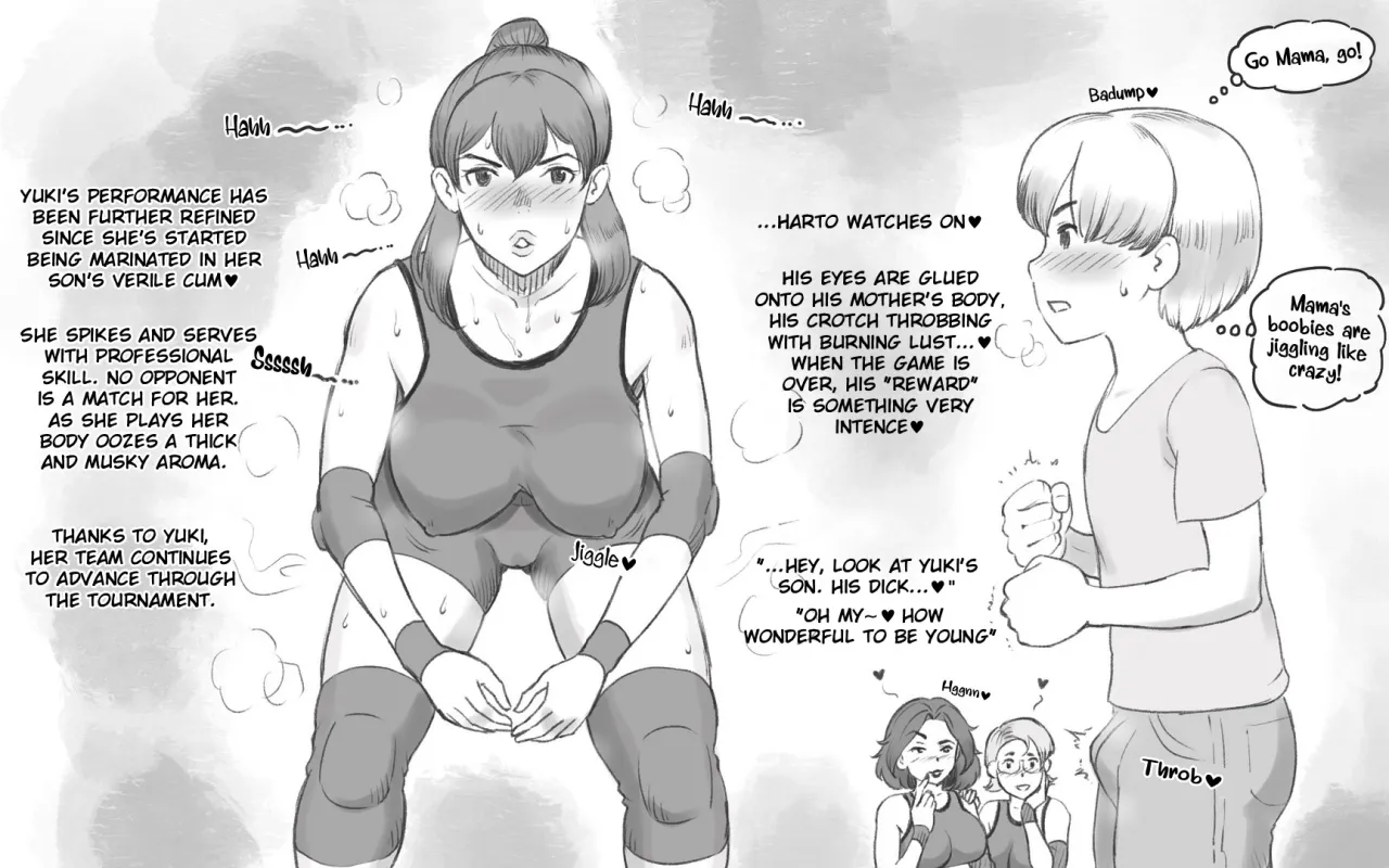 Mama Time - Mamasan Volleyball Hen 37