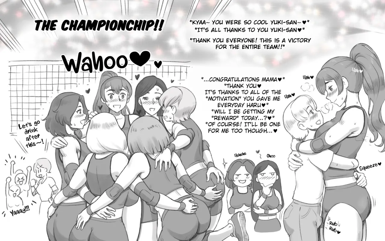 Mama Time - Mamasan Volleyball Hen 39