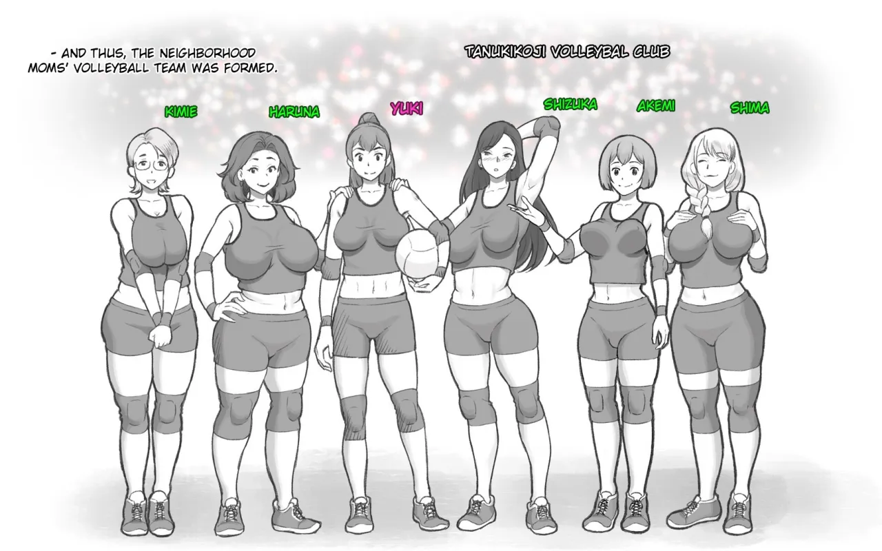 Mama Time - Mamasan Volleyball Hen 5