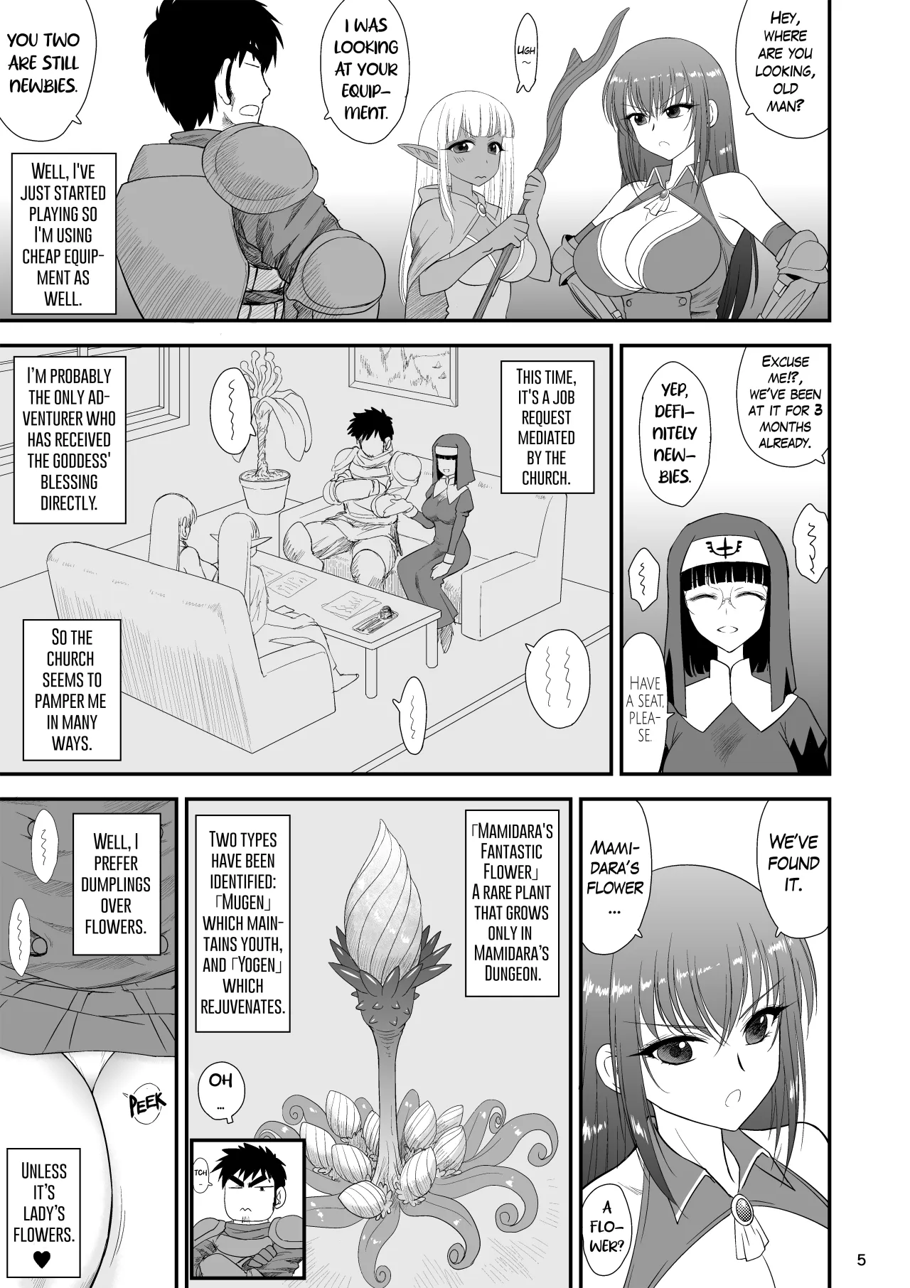 Mami no Meikyuu 2 Leskko Boukensha Hen - Decensored 5