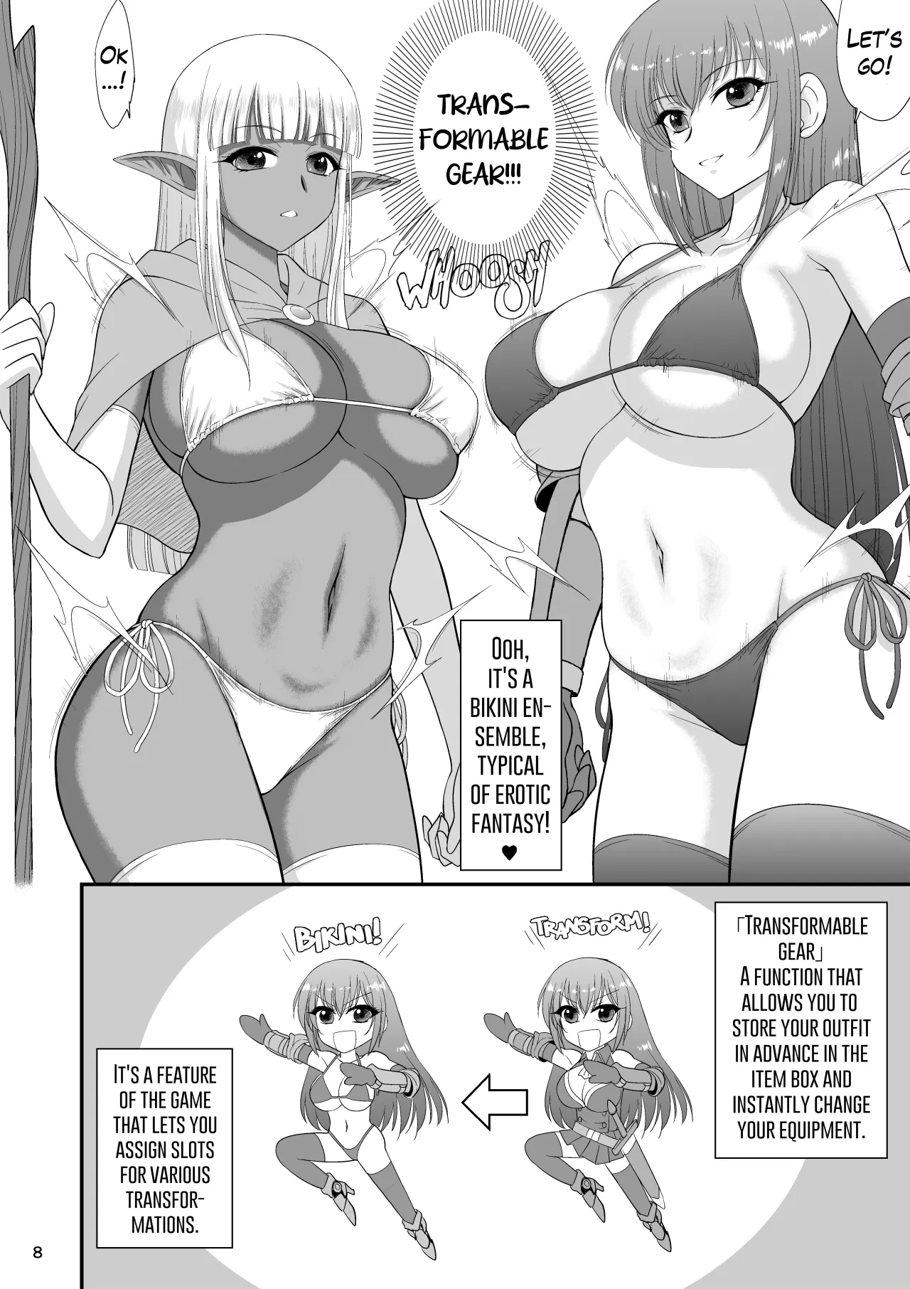 Mami no Meikyuu 2 Leskko Boukensha Hen - Decensored 8