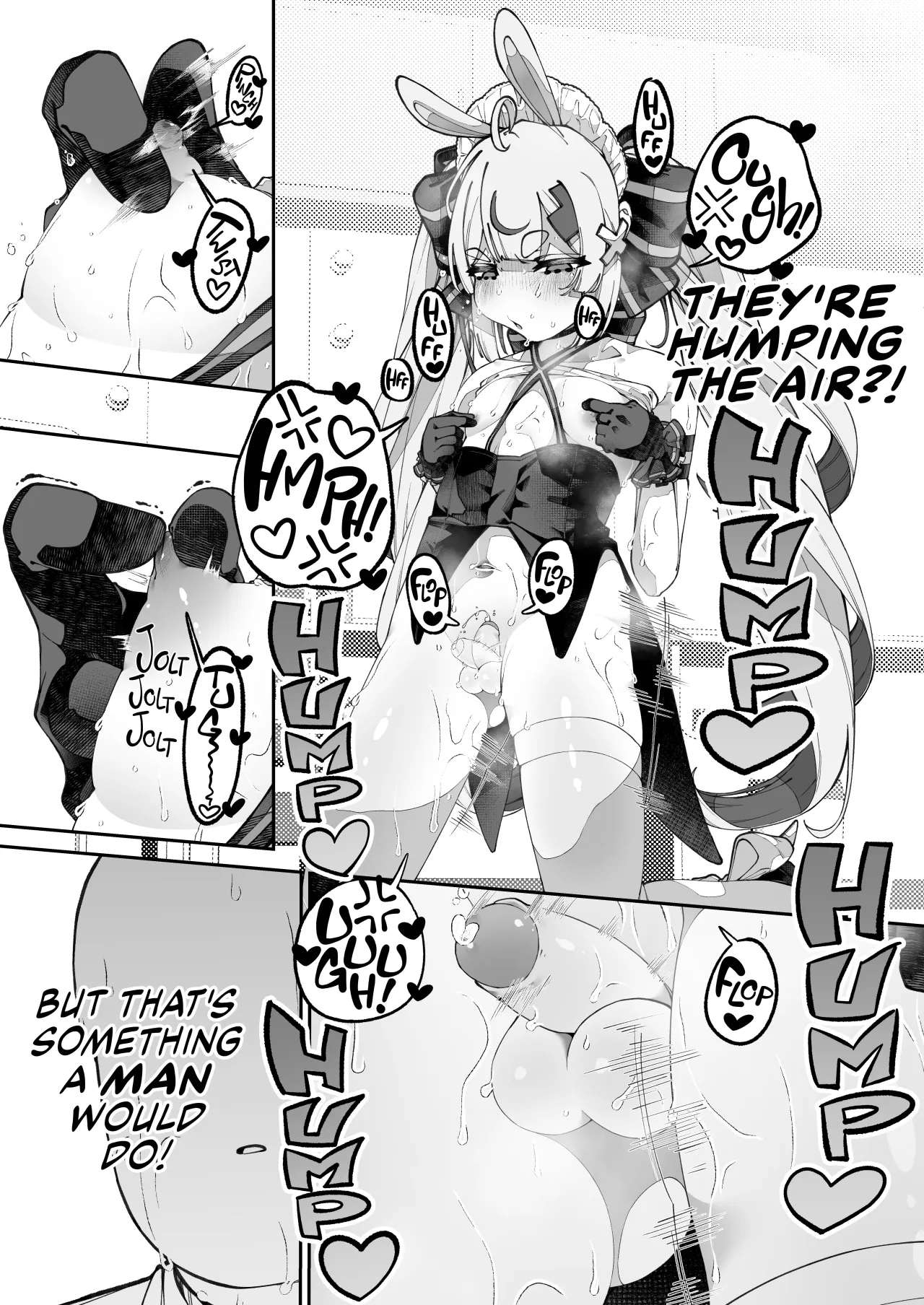 Mannen Hatsujou Usagi Oji-san, Saimin ni Kakatte Shimau. - Decensored 12