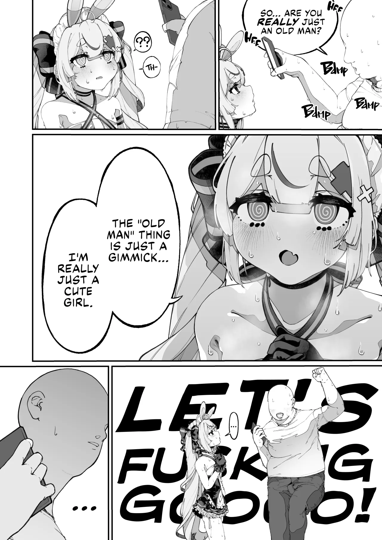 Mannen Hatsujou Usagi Oji-san, Saimin ni Kakatte Shimau. - Decensored 6