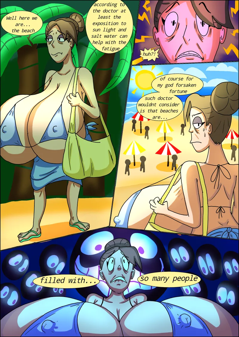 Marie's Day At The Beach 1