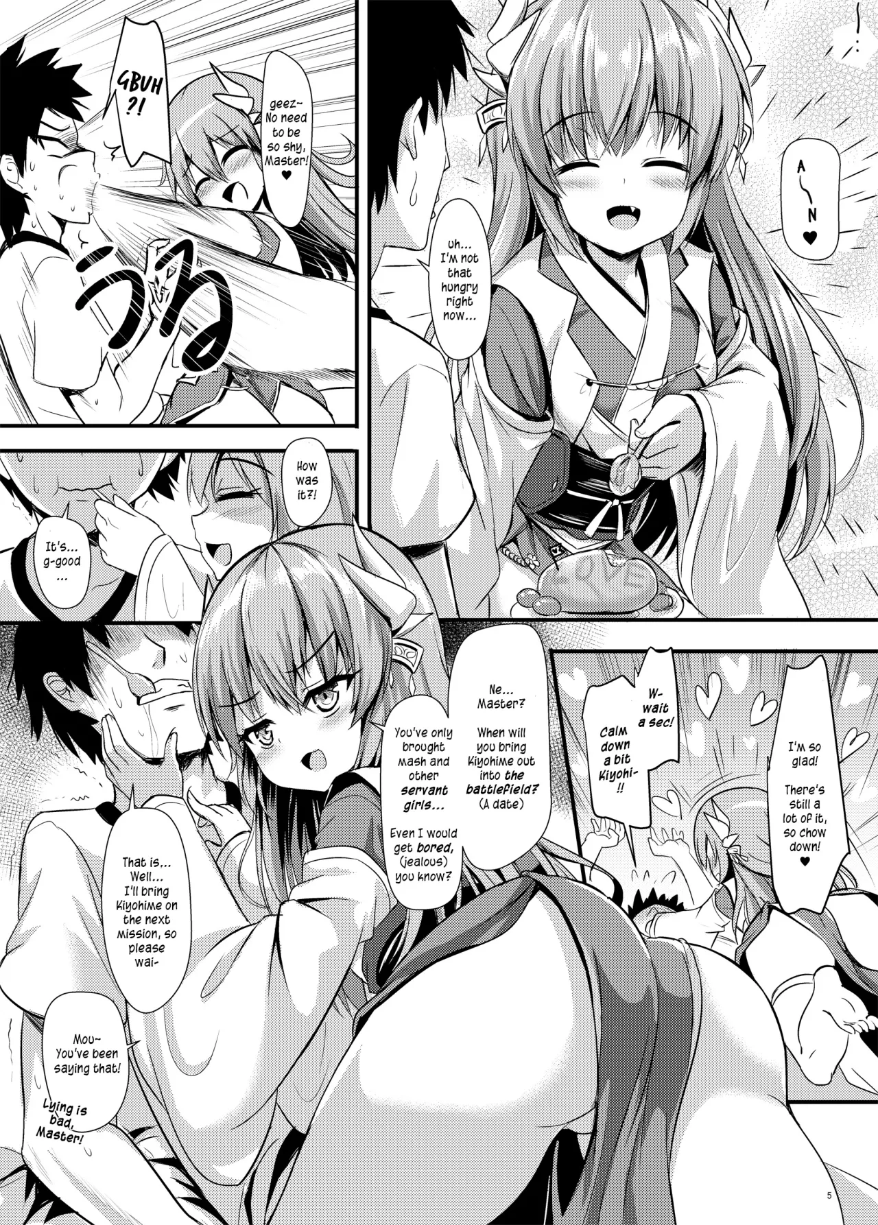 Master ni wa Kiyohime ga Ireba Ii no desu 6