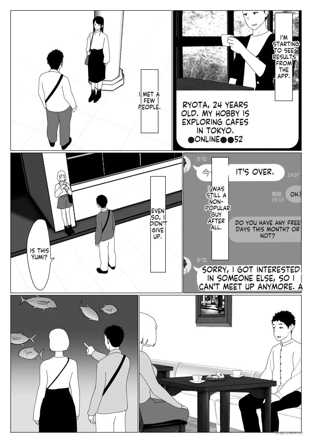 Matching Appli de Hajimete Kanojo ga Dekita no ni 4