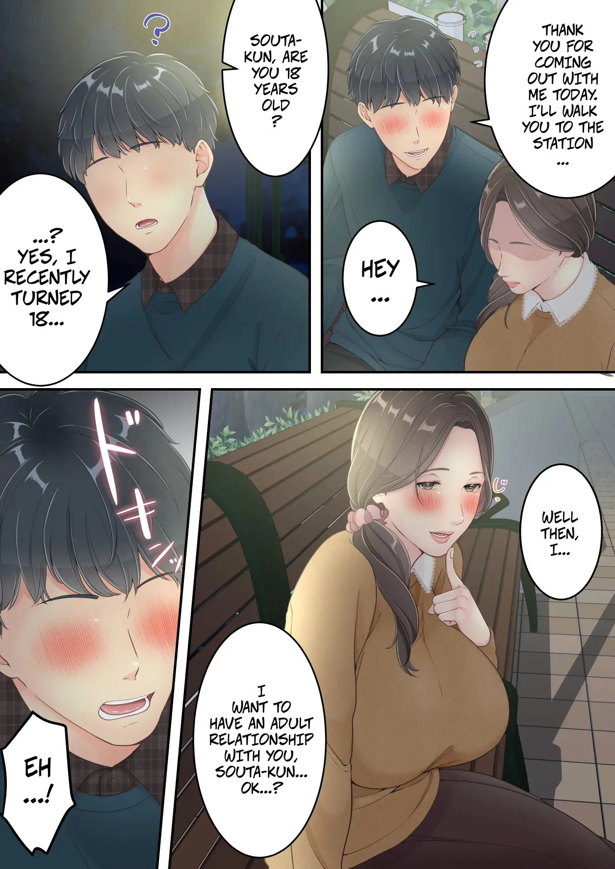 Matomo na Okaa-san ga Musuko to Onaidoshi na Otokonoko to Amaama Furin Ryokou shichau Hanashi 30