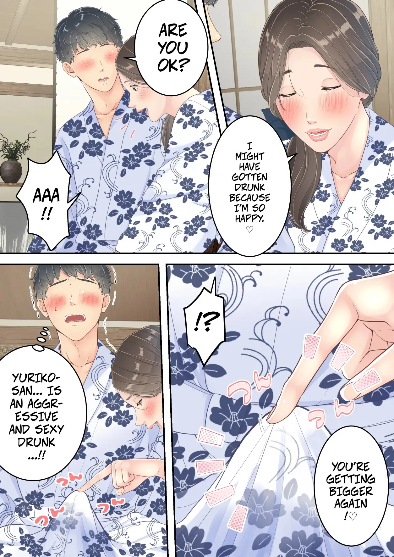 Matomo na Okaa-san ga Musuko to Onaidoshi na Otokonoko to Amaama Furin Ryokou shichau Hanashi 65