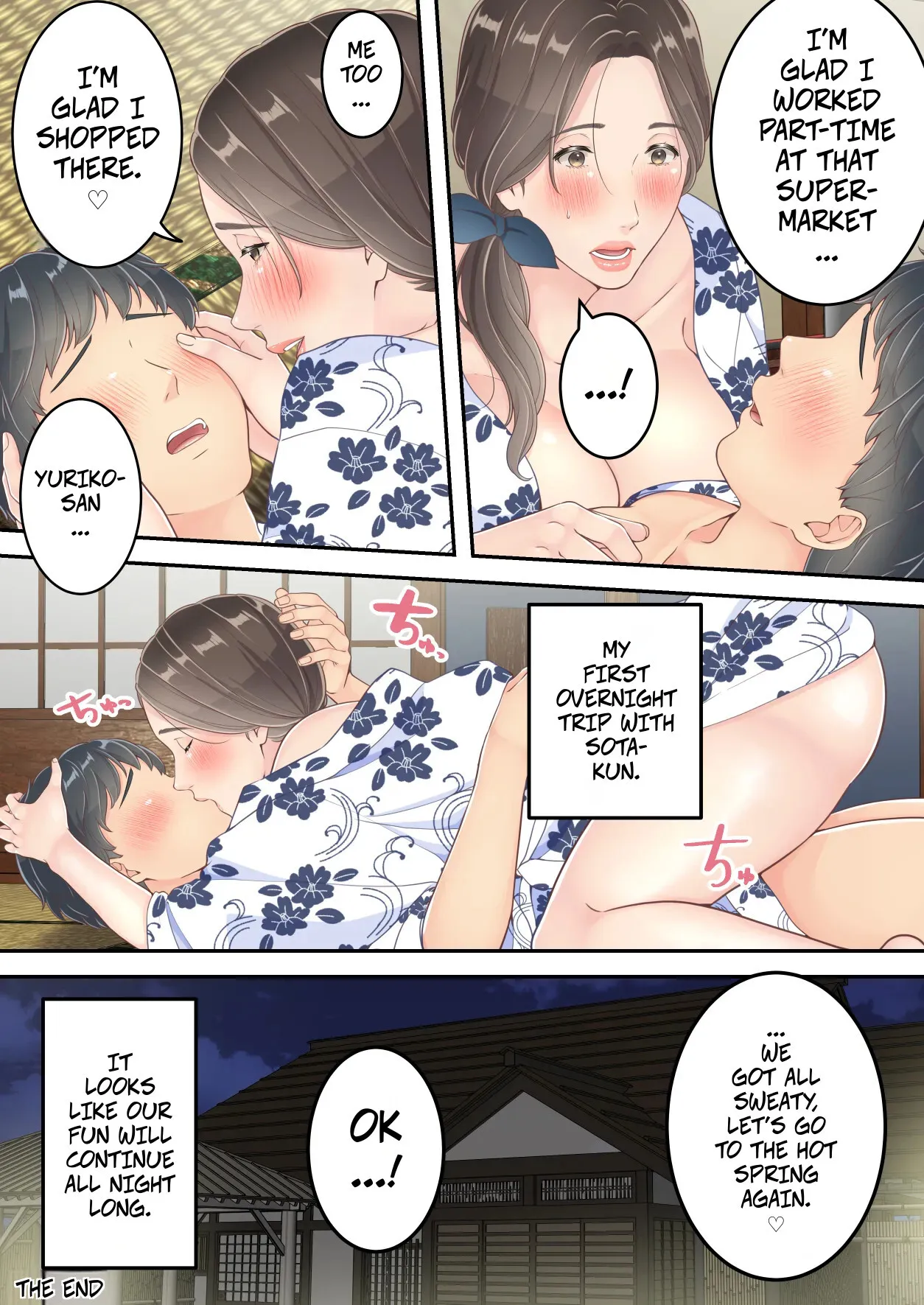 Matomo na Okaa-san ga Musuko to Onaidoshi na Otokonoko to Amaama Furin Ryokou shichau Hanashi 75