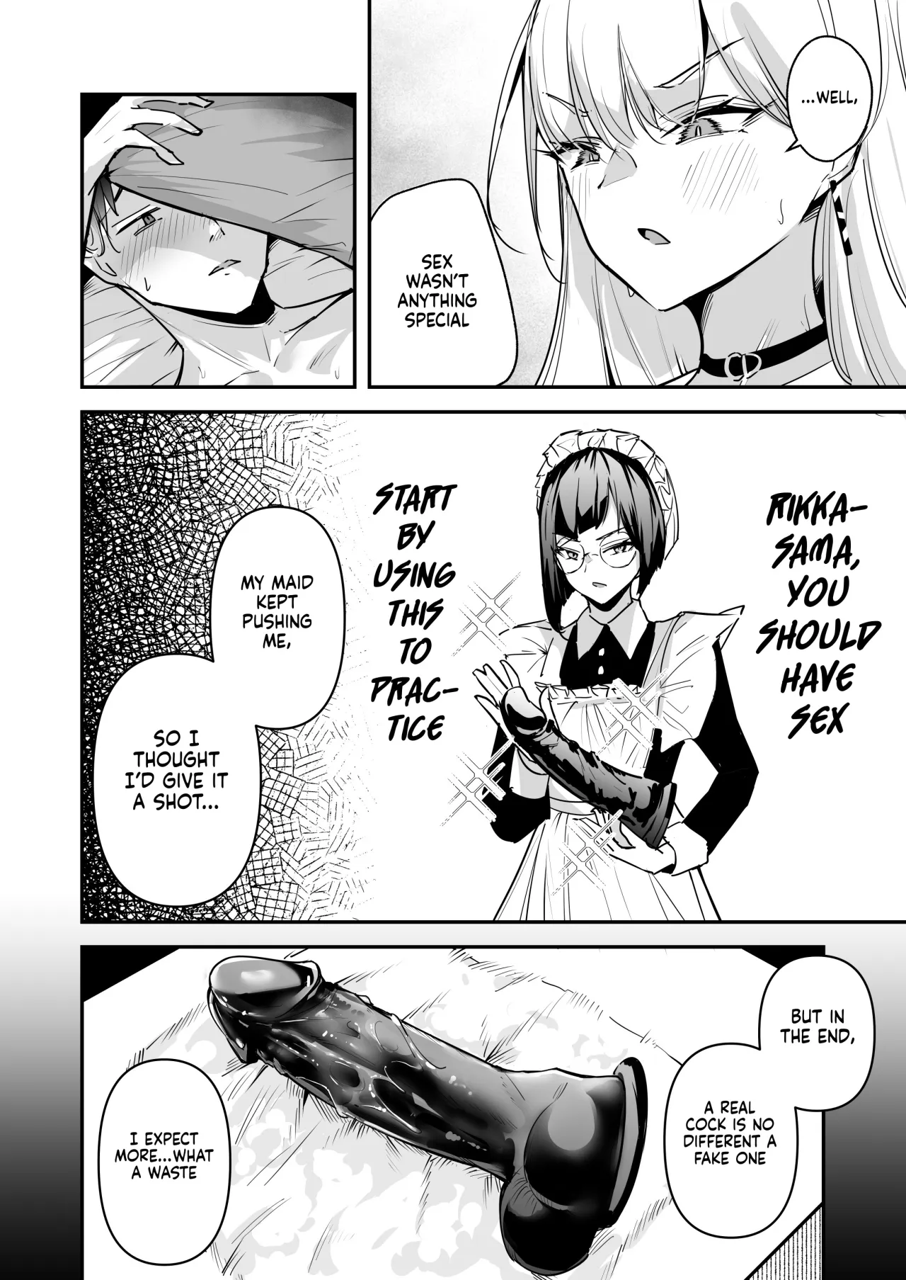 Mattaku Icha Love suru Ki no Nai Kyonyuu Reijou Gal ni Niku Dildo Atsukai Sareteiru Ore no Hanashi 18