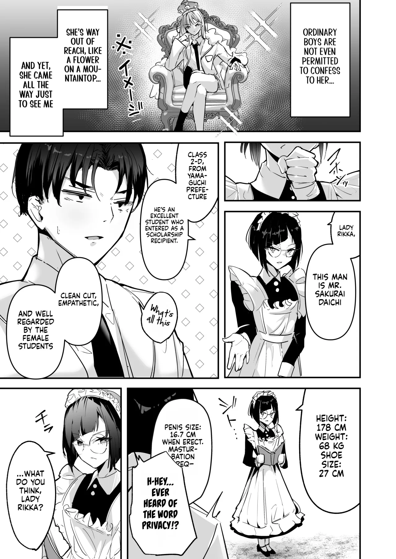 Mattaku Icha Love suru Ki no Nai Kyonyuu Reijou Gal ni Niku Dildo Atsukai Sareteiru Ore no Hanashi 7