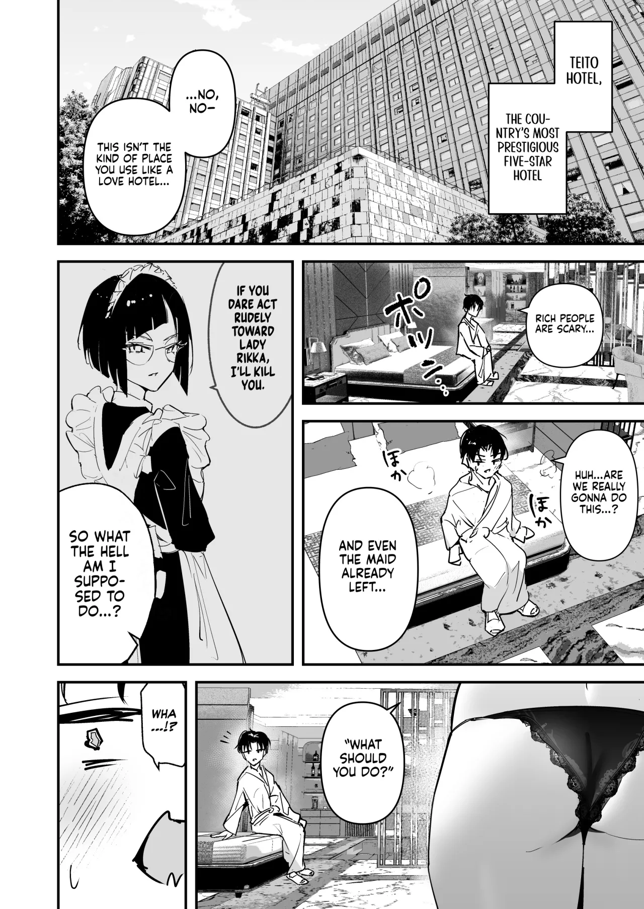 Mattaku Icha Love suru Ki no Nai Kyonyuu Reijou Gal ni Niku Dildo Atsukai Sareteiru Ore no Hanashi 10