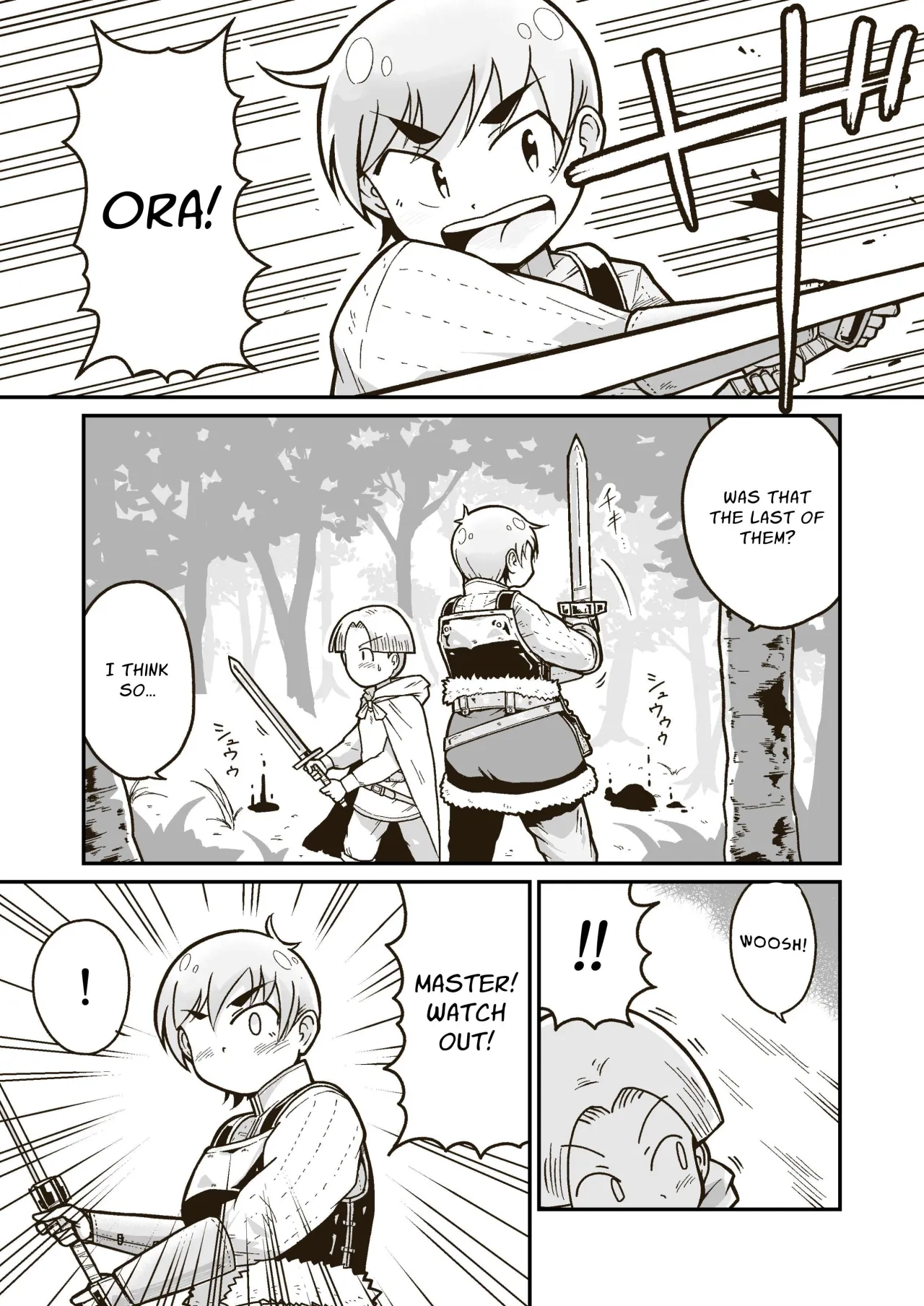Me and My Master's Adventure Log ~Newbie Adventurer and Veteran Warrioress' First Time~ 3