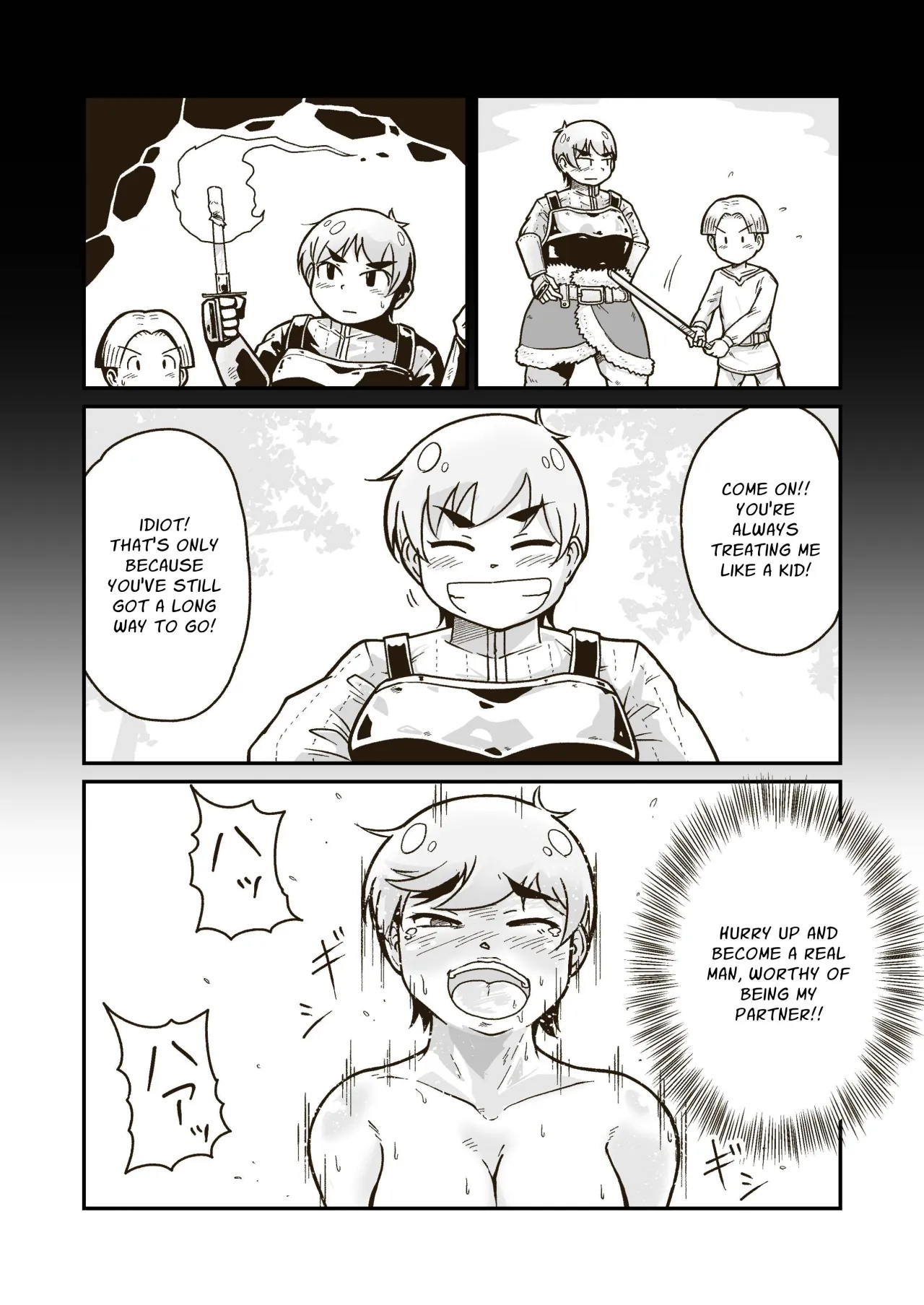 Me and My Master's Adventure Log ~Newbie Adventurer and Veteran Warrioress' First Time~ 24