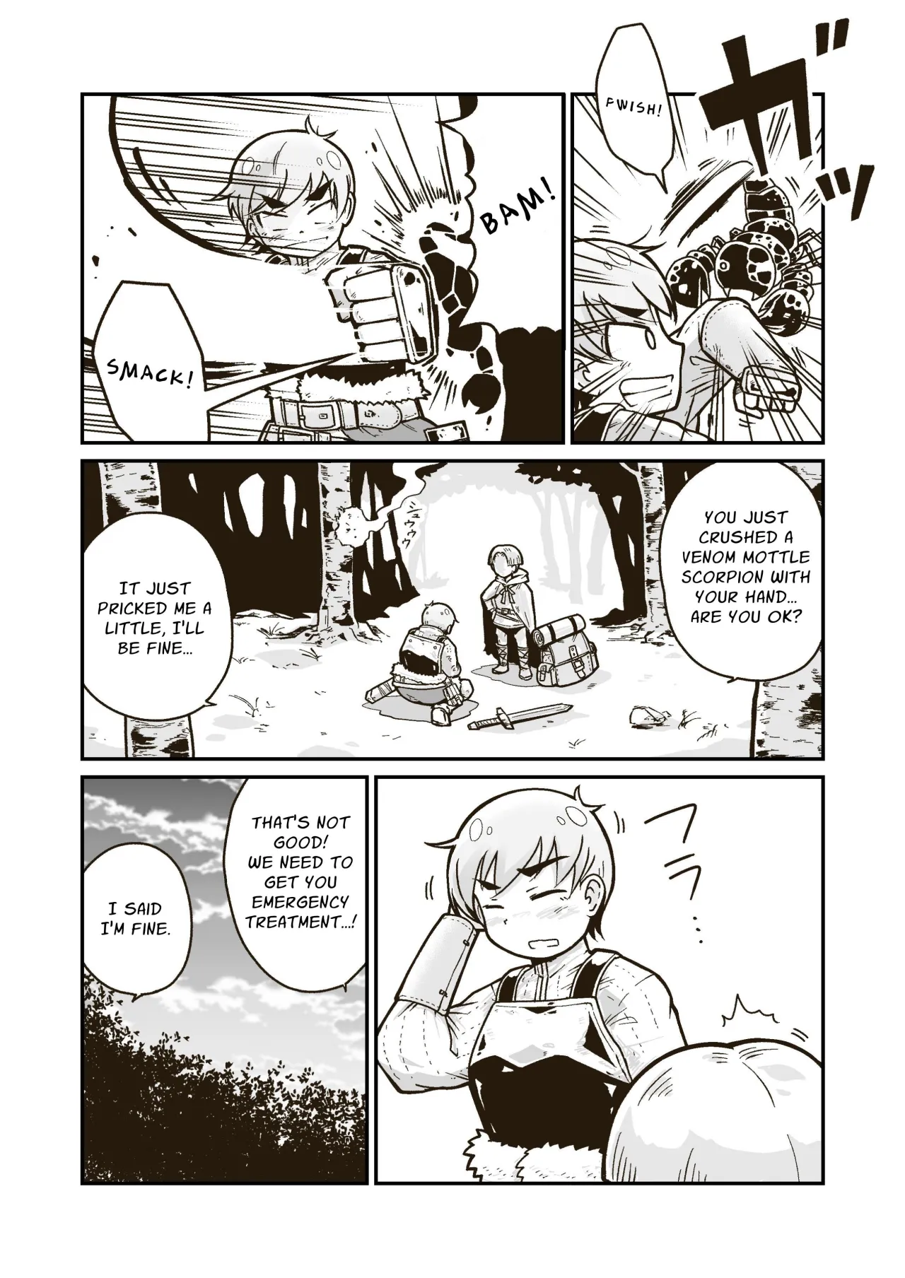 Me and My Master's Adventure Log ~Newbie Adventurer and Veteran Warrioress' First Time~ 4
