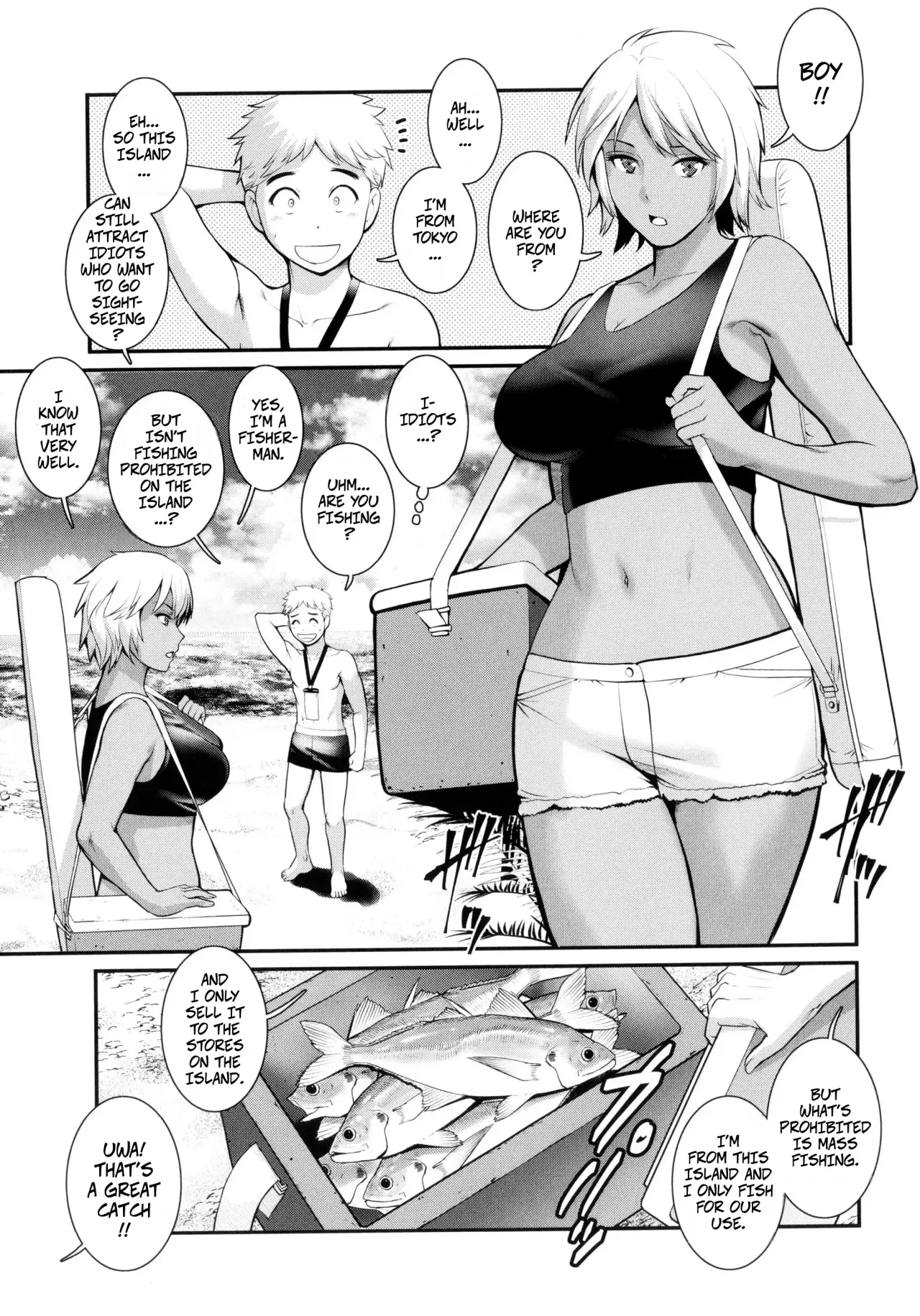 Meshibe no Sakihokoru Shima de Ch. 8 - Decensored 3