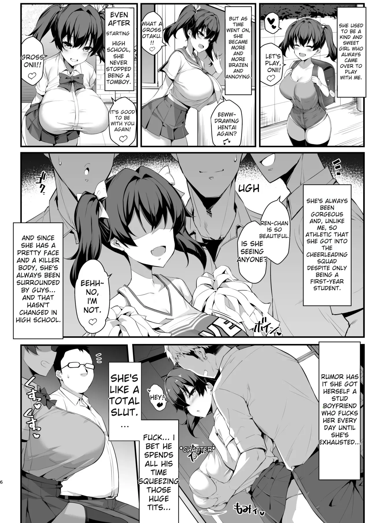 Mesugaki Kouhai Sasoi Uke Hon - Decensored 6
