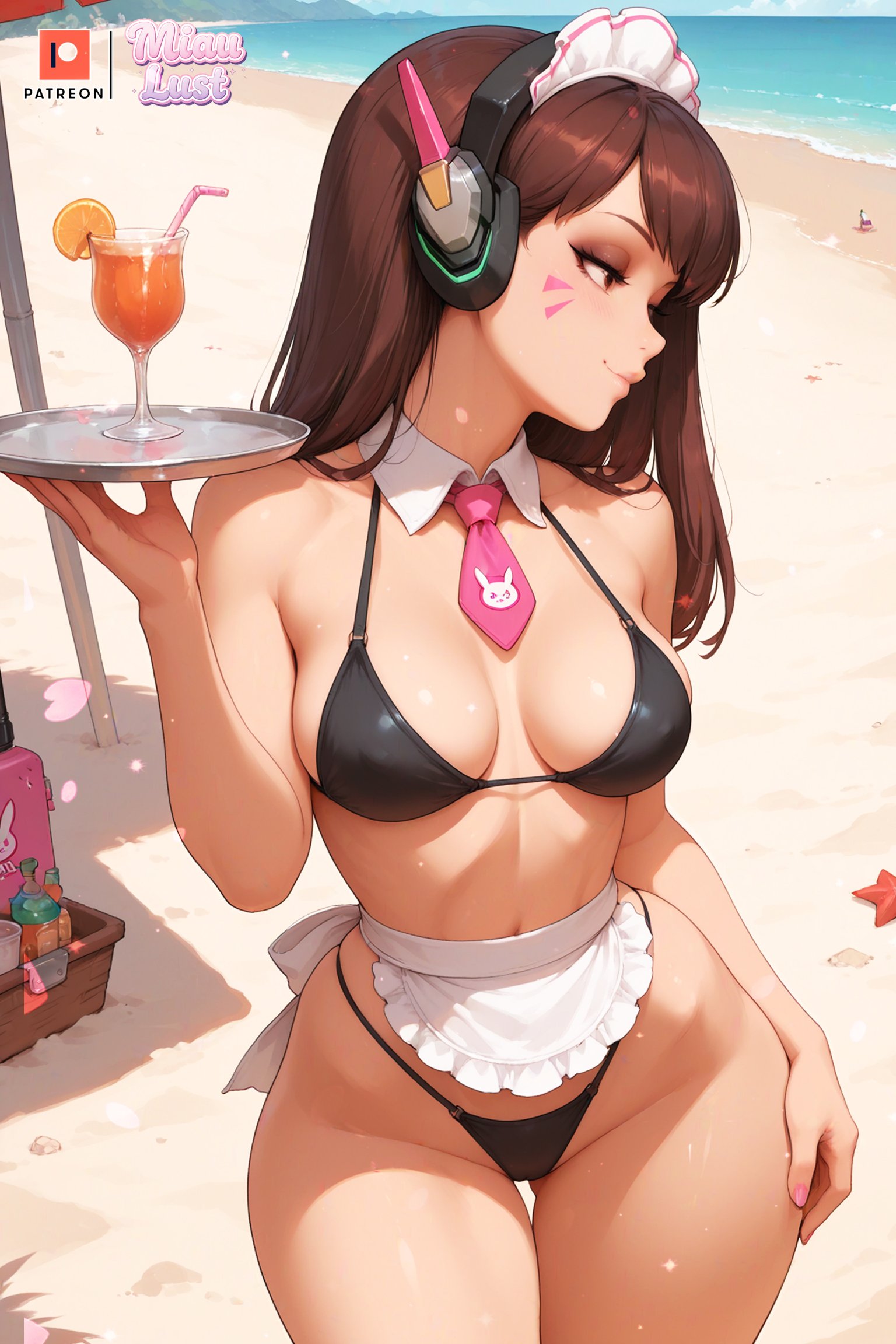 [MiauLust] D.va in Maid Service (OVERWATCH) 2