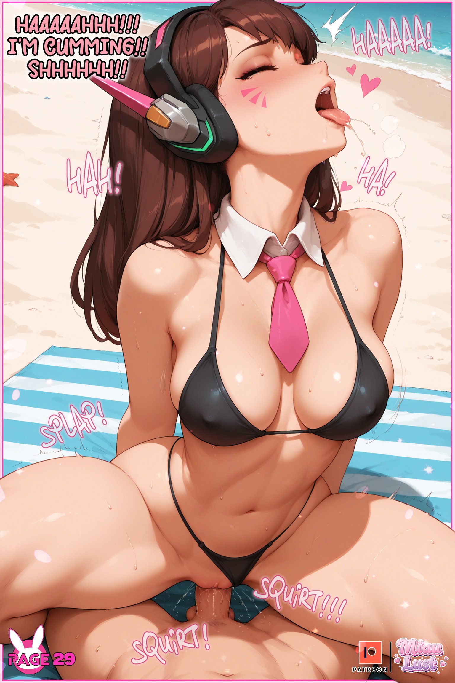 [MiauLust] D.va in Maid Service (OVERWATCH) 32