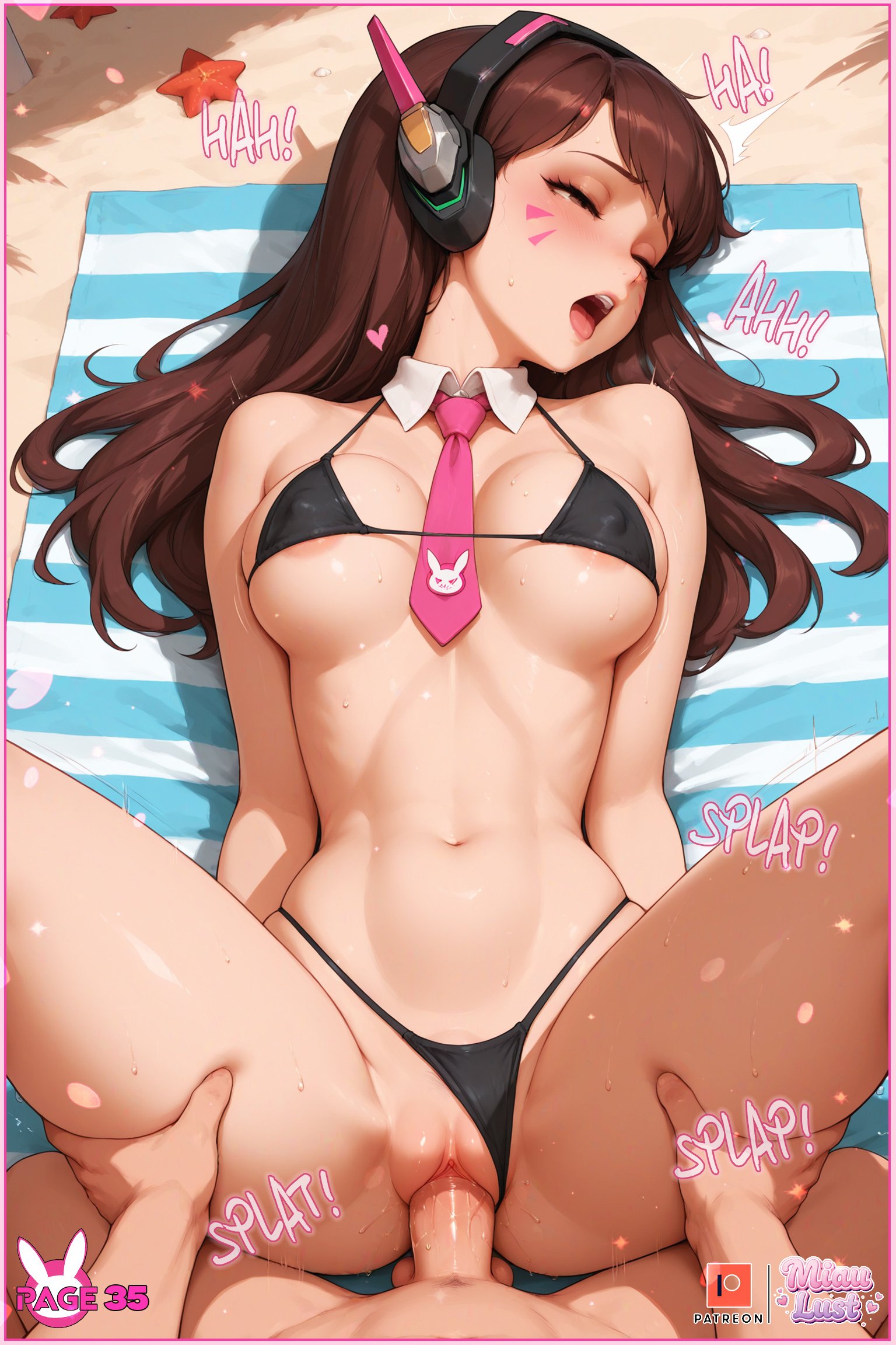 [MiauLust] D.va in Maid Service (OVERWATCH) 38