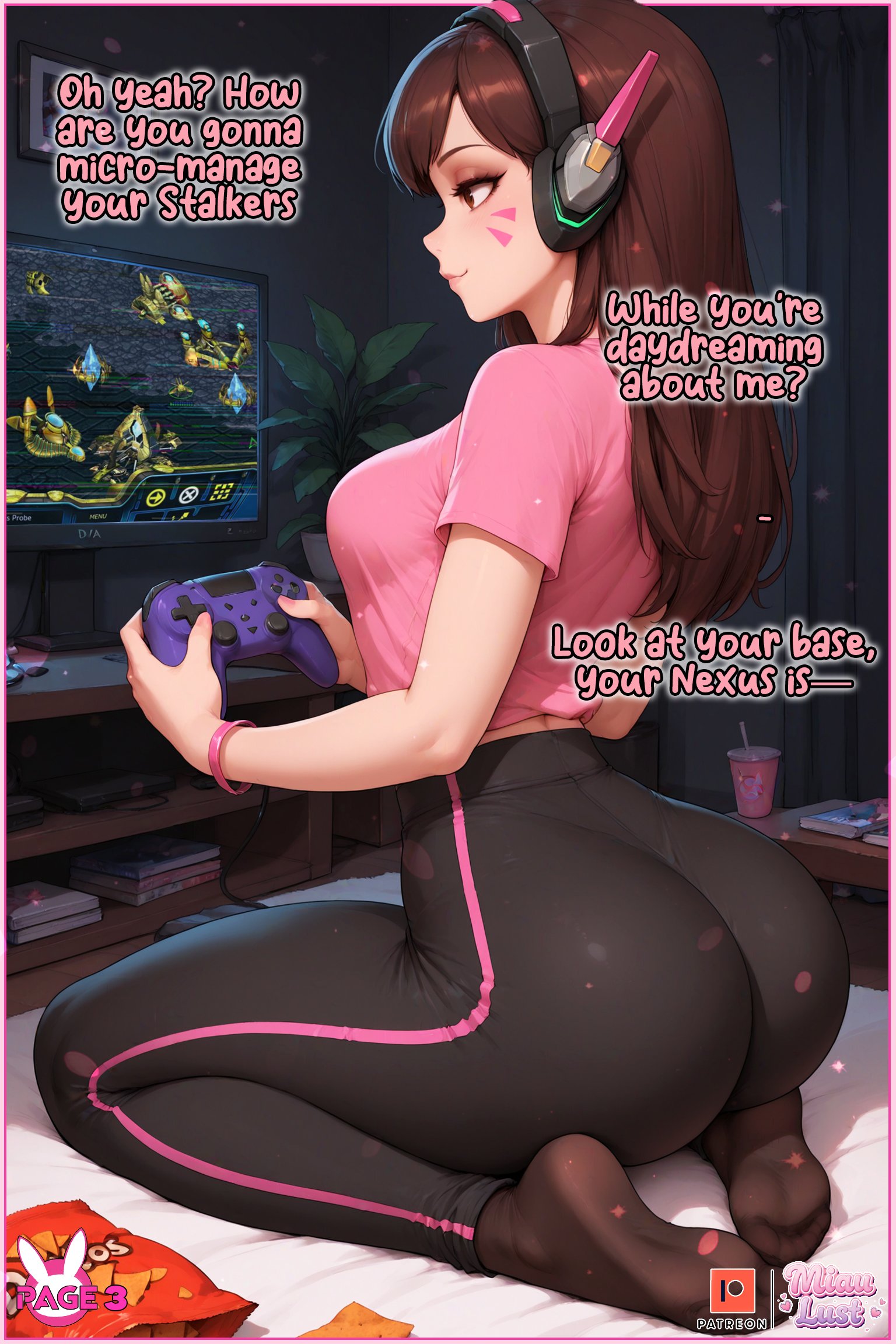 [MiauLust] D.va in Maid Service (OVERWATCH) 5