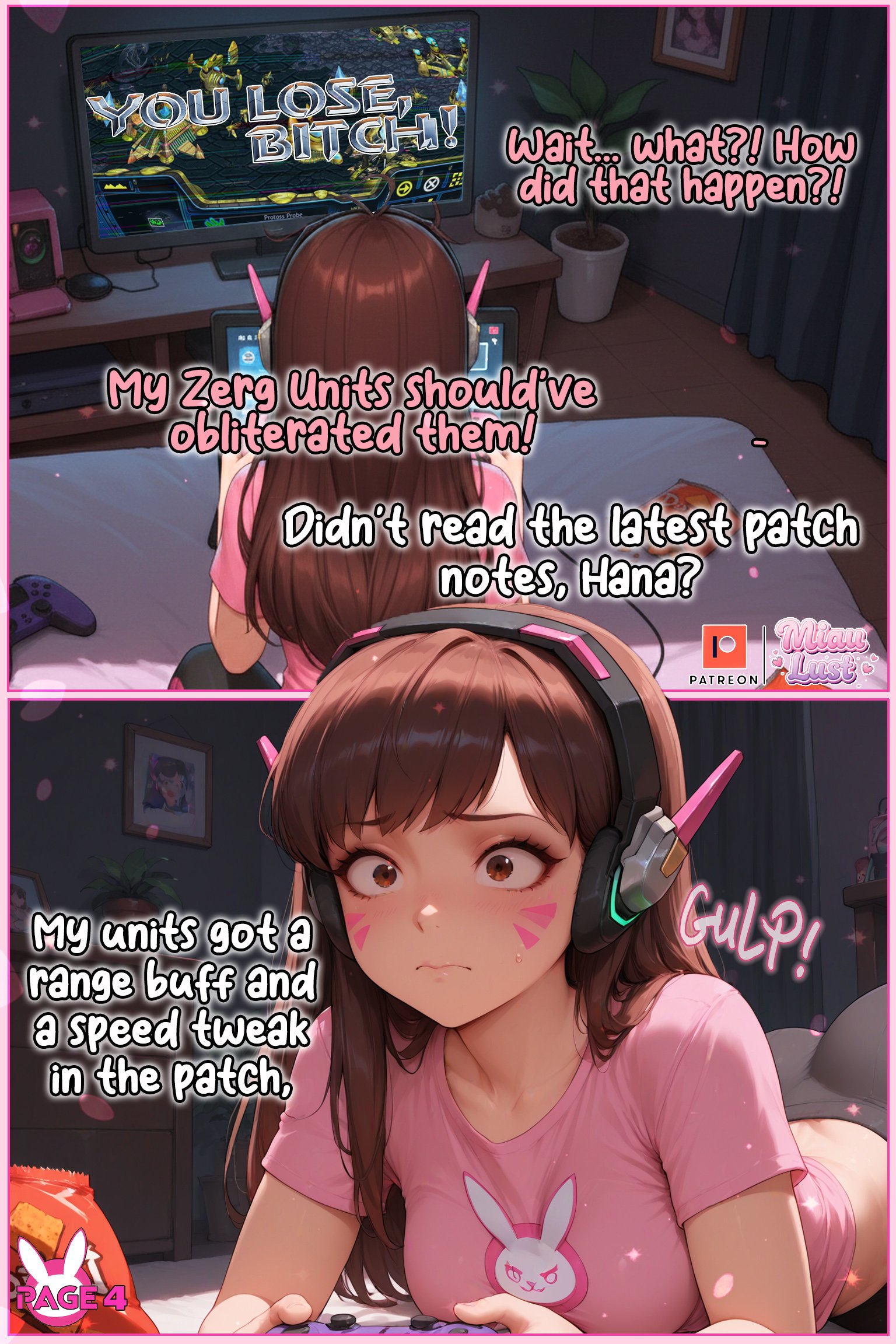 [MiauLust] D.va in Maid Service (OVERWATCH) 6