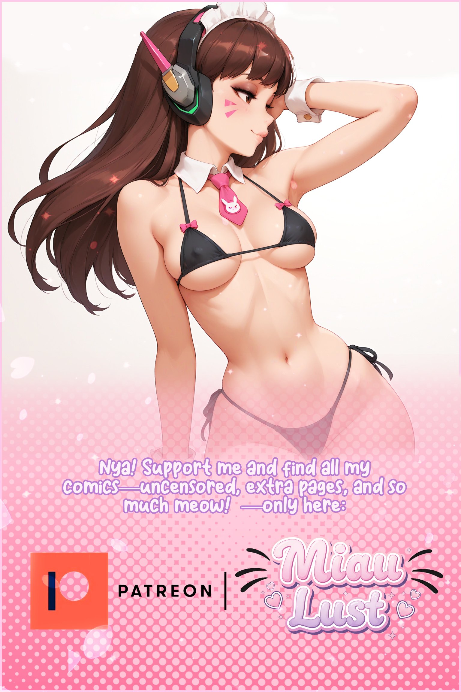 [MiauLust] D.va in Maid Service (OVERWATCH) 10