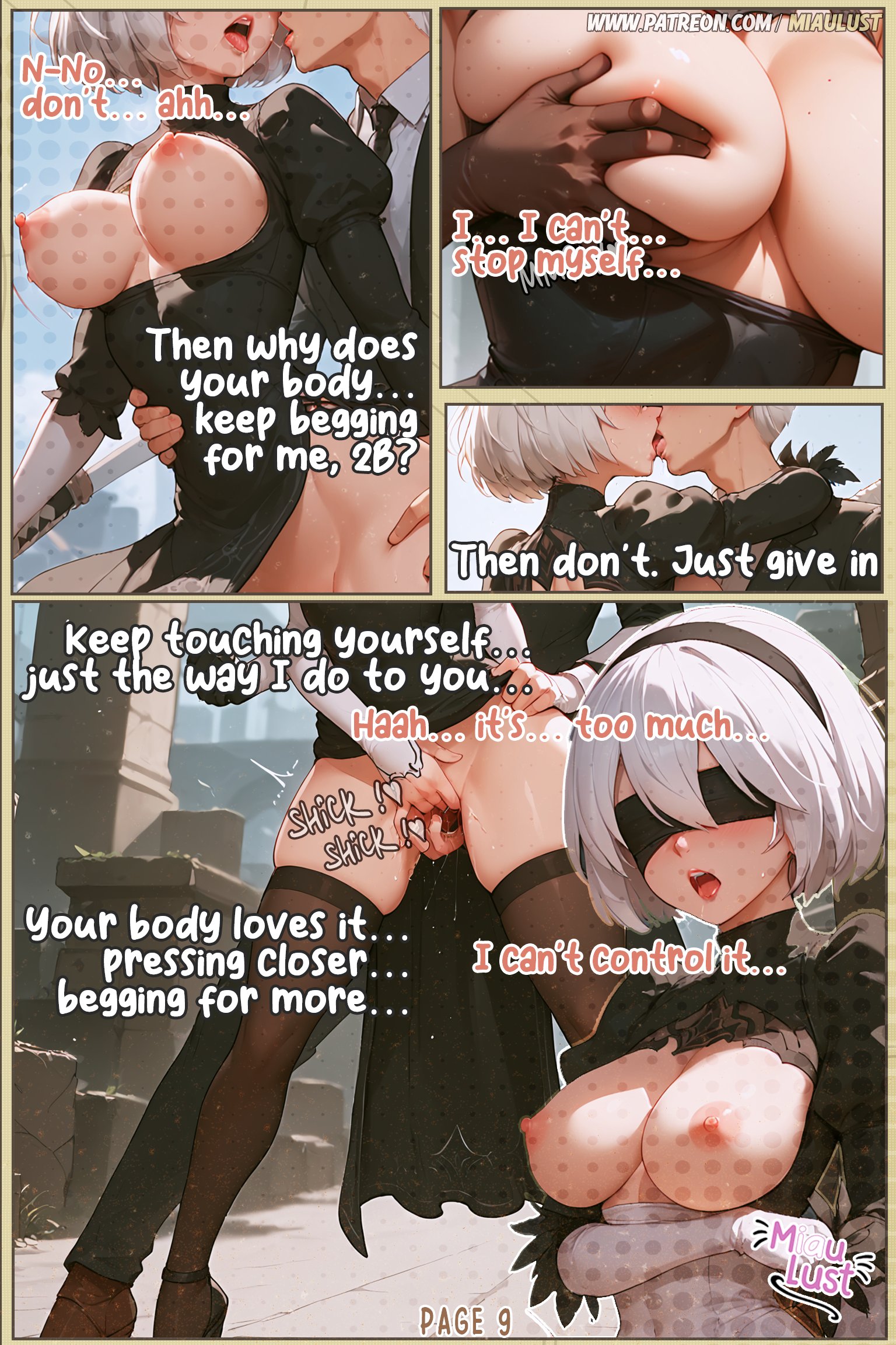 [MiauLust] Nier Sexmata (2B PARODY NIER AUTOMATA) 12